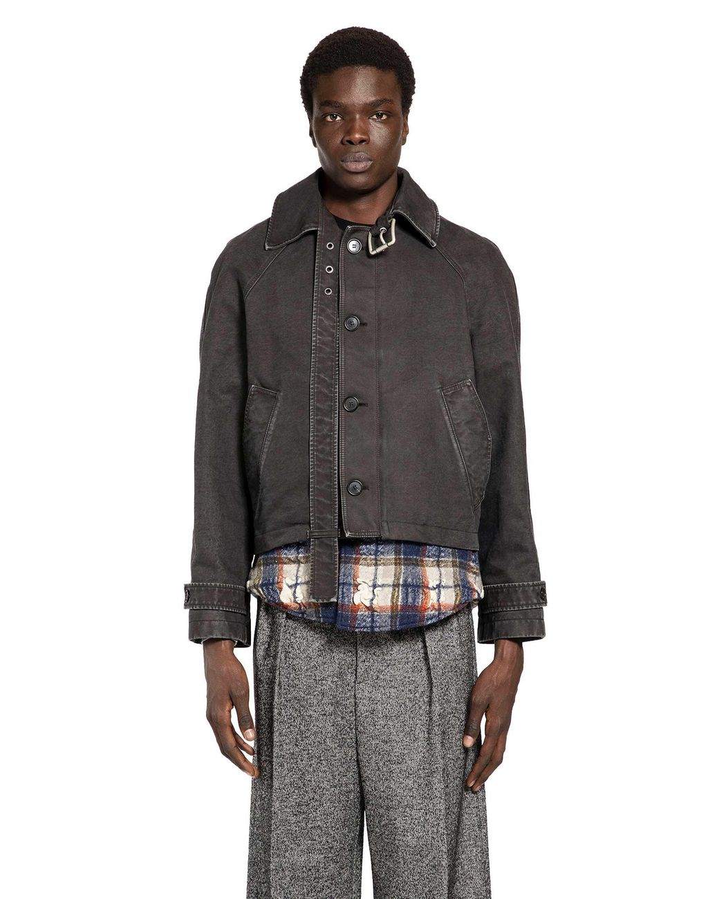 Loewe Black Belted Jacket for men