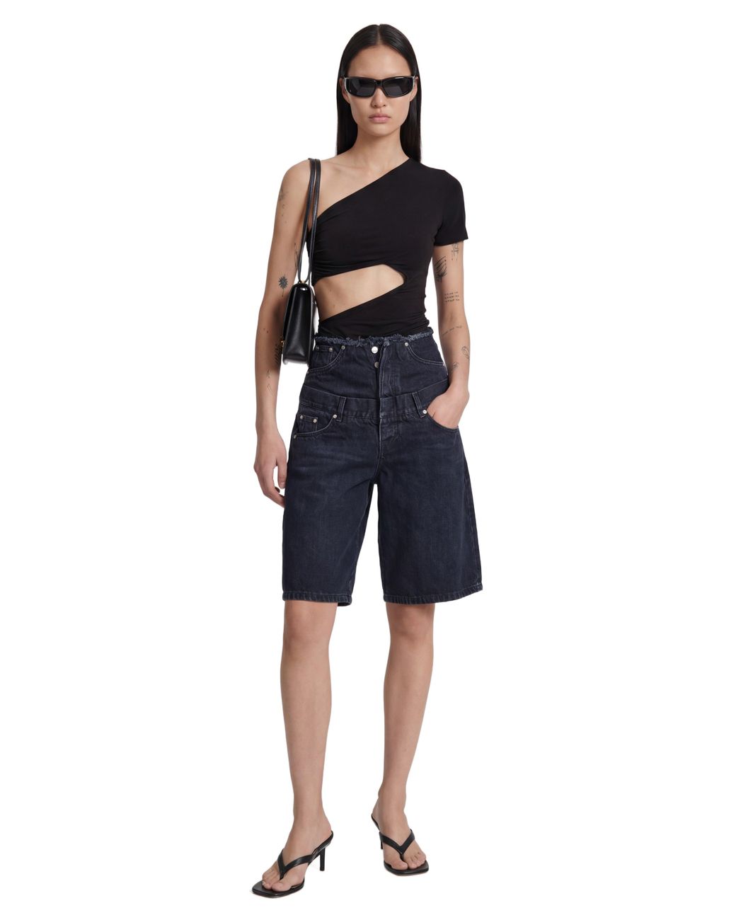 NVL-GARDE Blue Double Layer Shorts