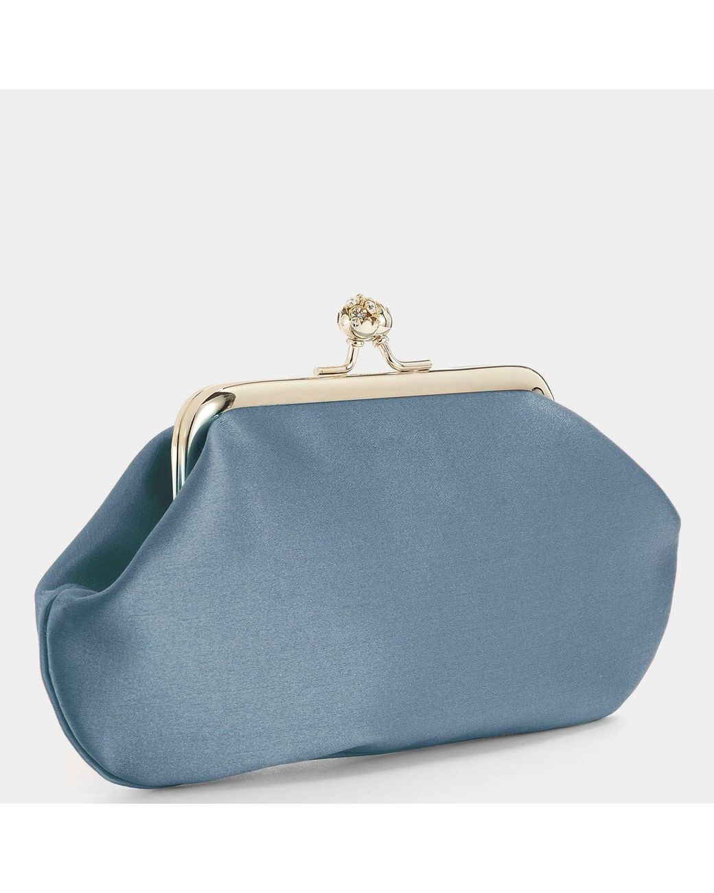 Anya Hindmarch Blue Bespoke Maud Clutch