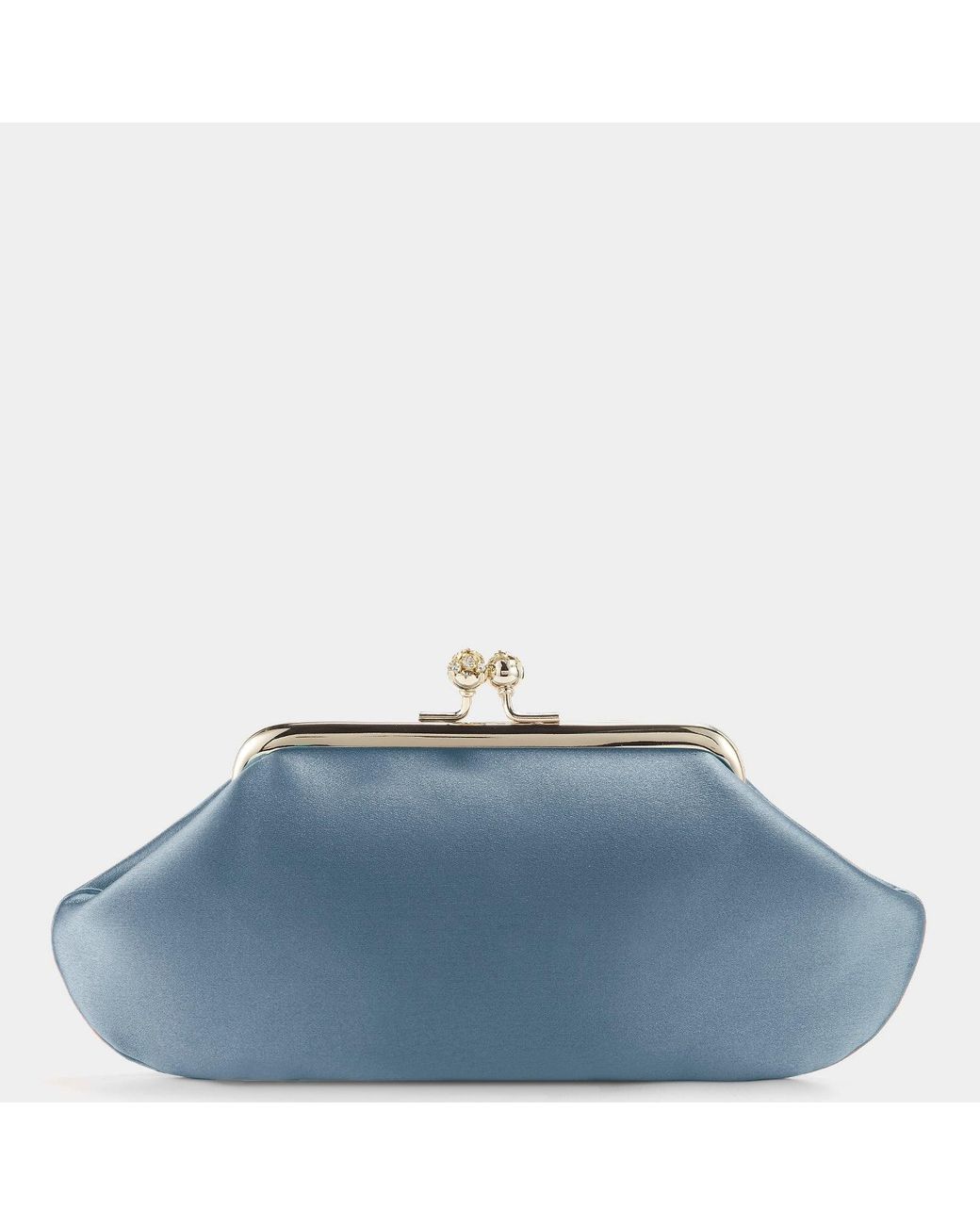 Anya Hindmarch Blue Bespoke Maud Clutch