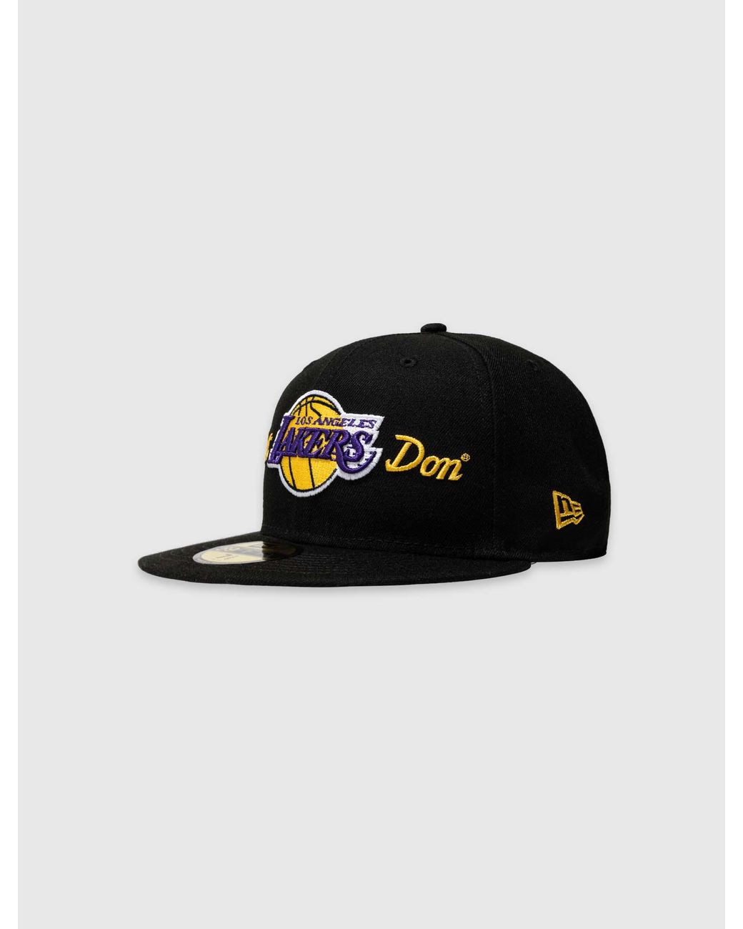 Men's New Era x Just Don Gold Los Angeles Lakers 59FIFTY Fitted Hat