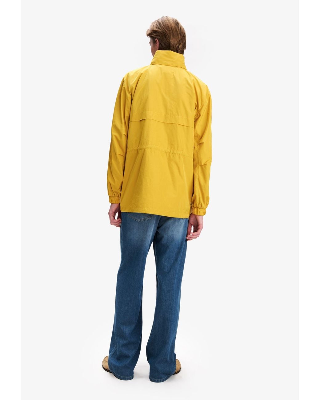 A.P.C. Yellow A. P.C. Valery Windbreaker Jacket Eag