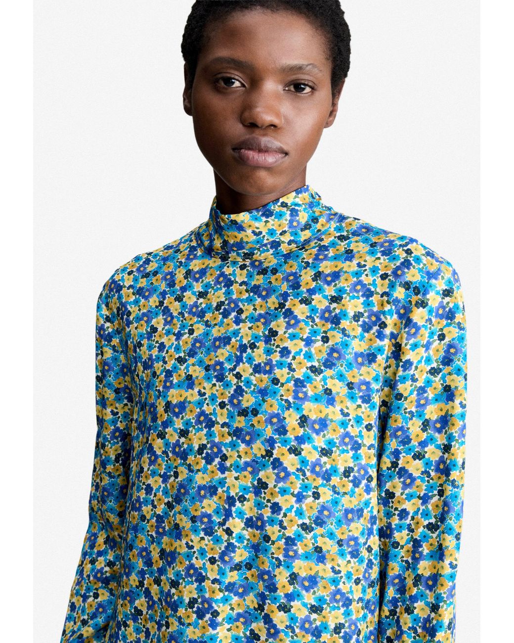 A.P.C. Blue A. P.C. Jeanne Blouse