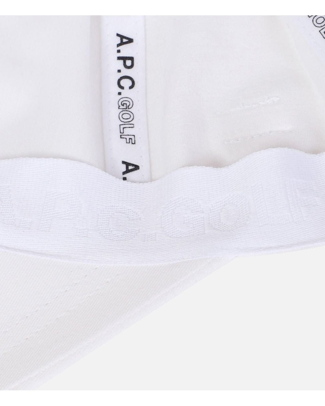 A.P.C. A. P.c. Men's Jack Golf Cap Size: Small In White for men