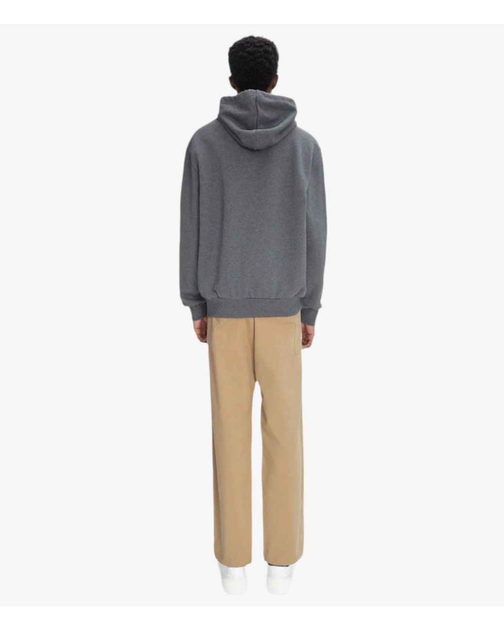 A.P.C. A. P.c. Men's Boxy Petit Vpc Hoodie Size: Extra Small In Heather Dark Gray for men