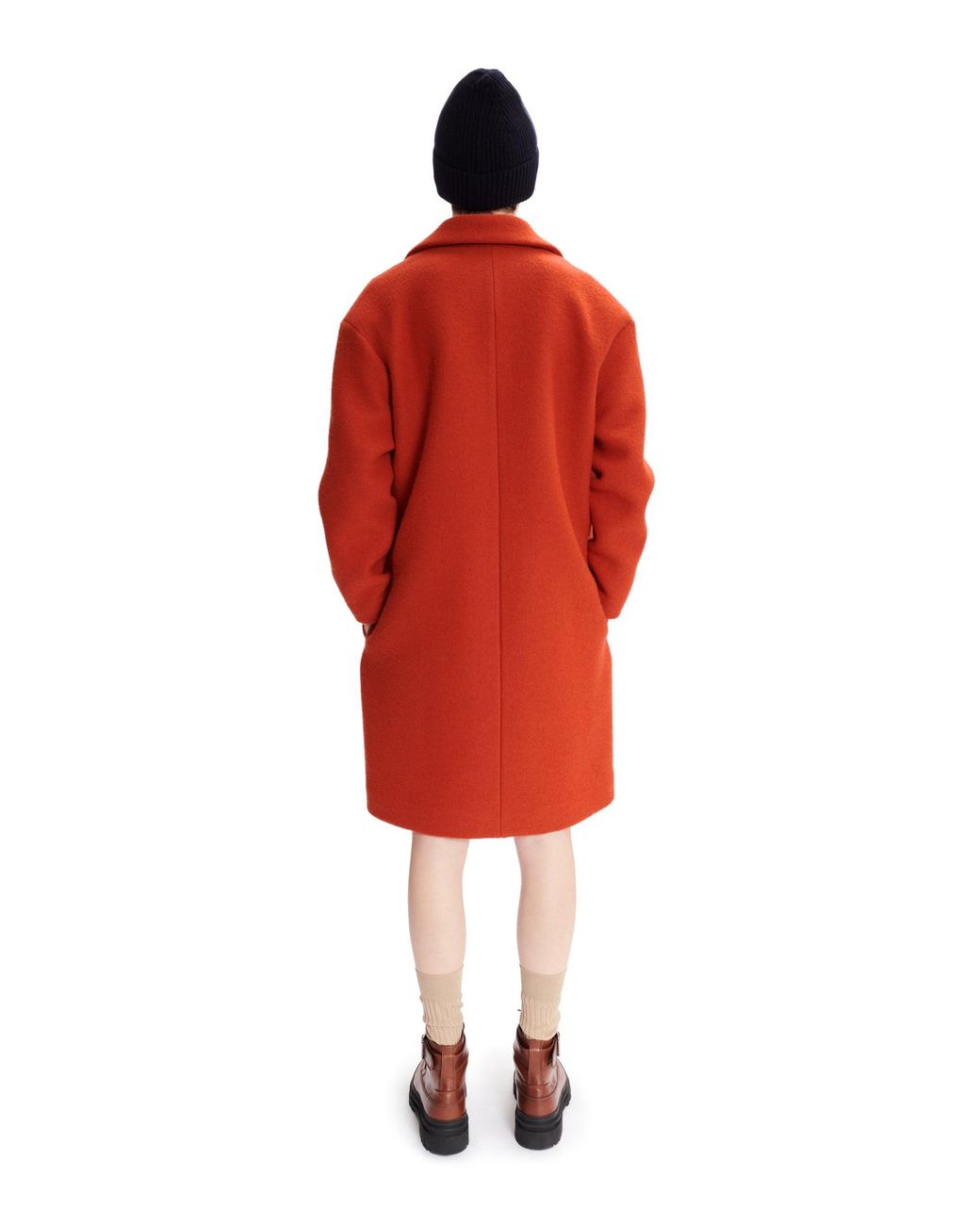 A.P.C. Ninh Coat in Red | Lyst