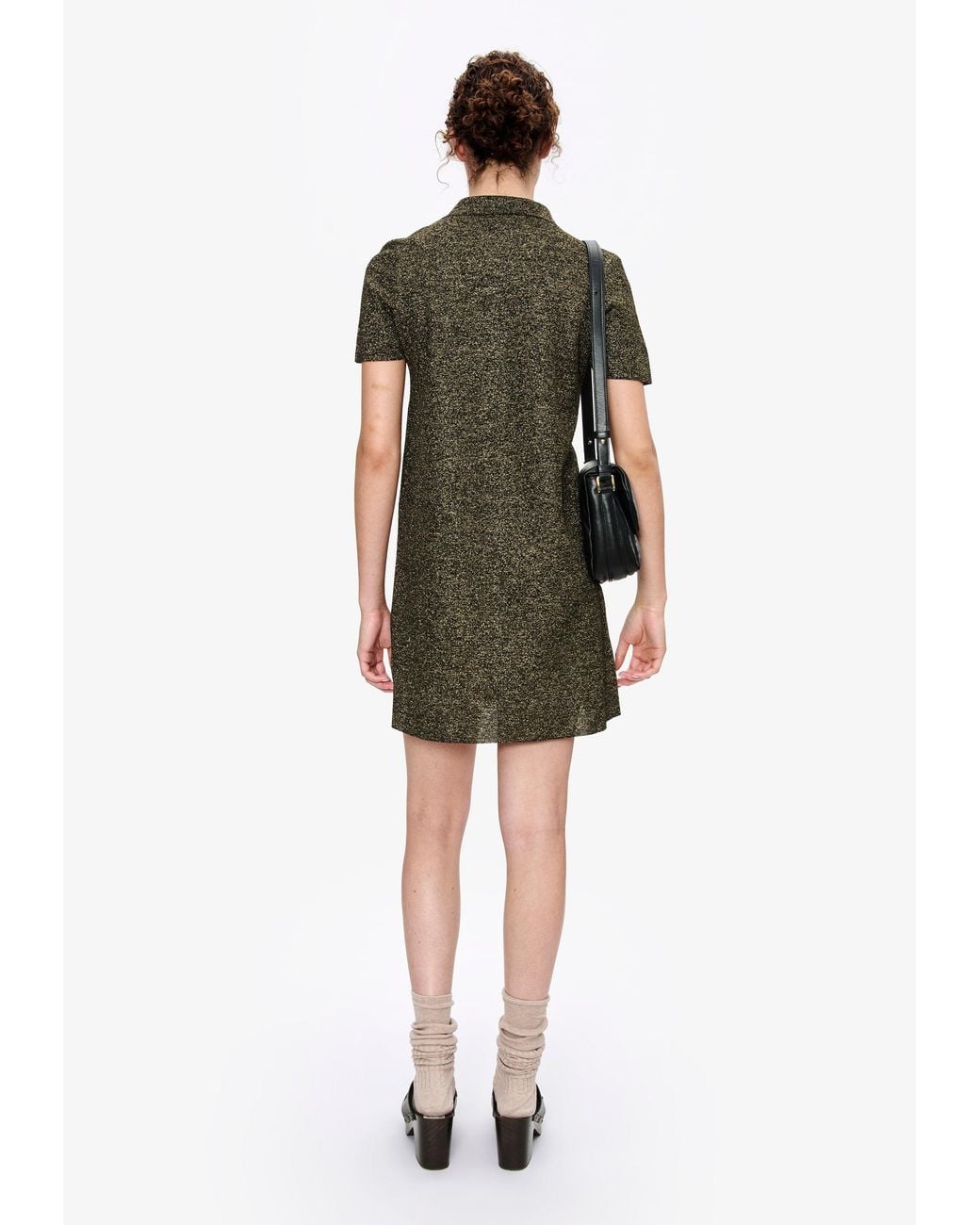 A.P.C. Multicolor A. P.c. Women's Polo Dress Size: Extra Small In Black