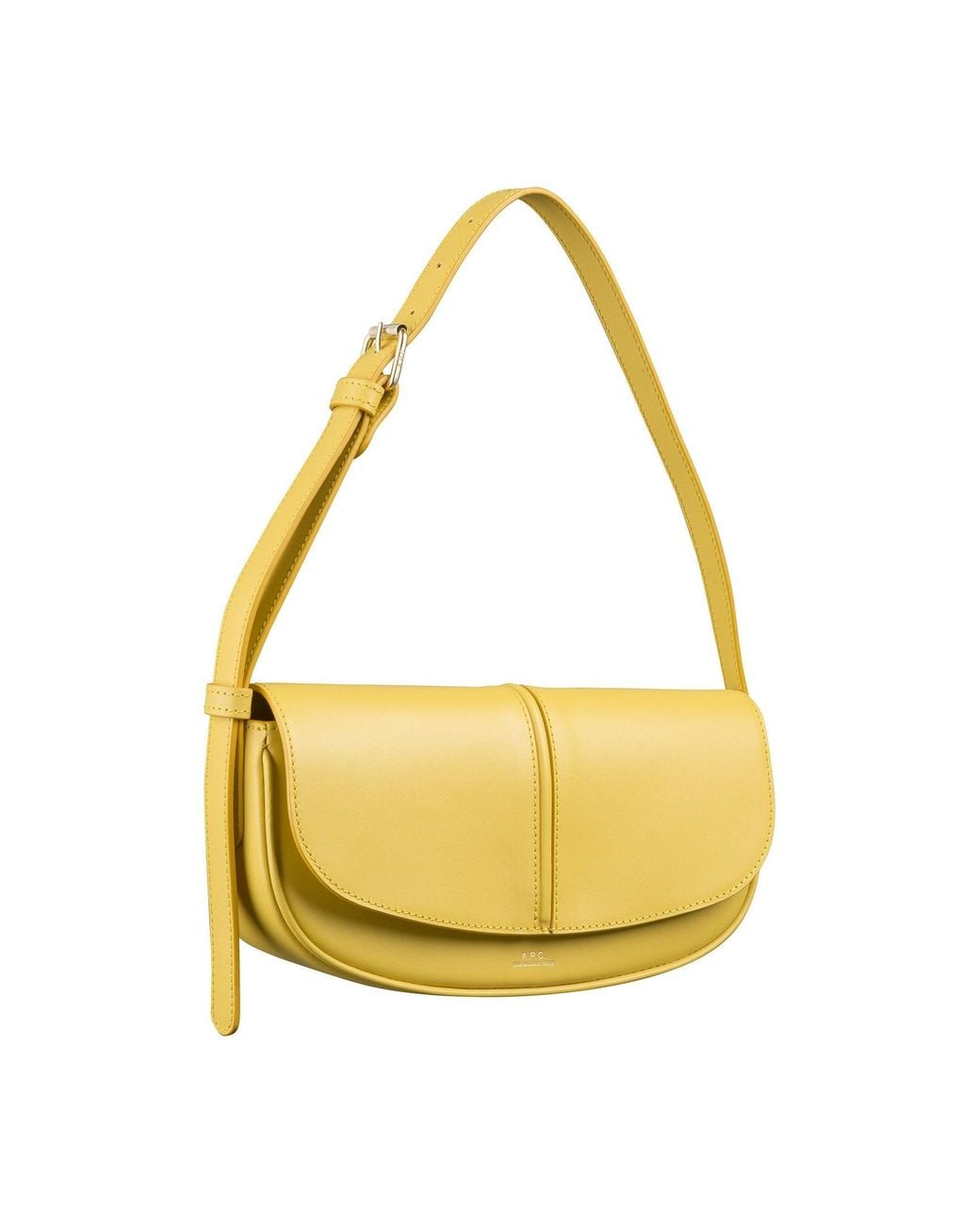 A.P.C. Yellow A. P.c. Women's Betty Shoulder Bag One Size In Mimosa