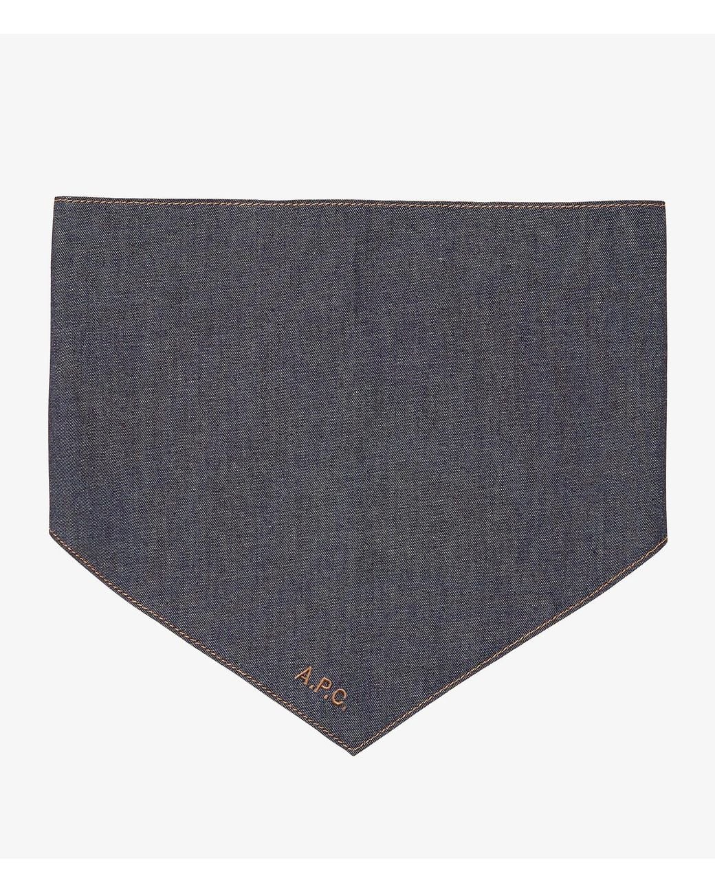 A.P.C. Blue A. P.c. Toutou Bandana Size: T1 In Indigo