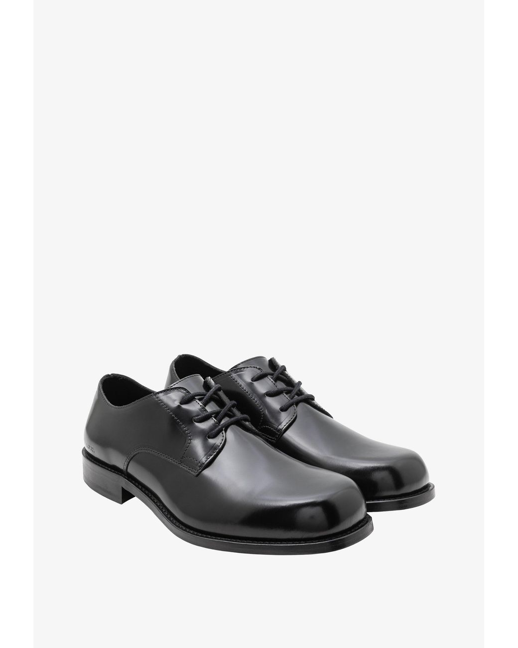 A.P.C. Black A. P.C. Benjamin Derbies for men