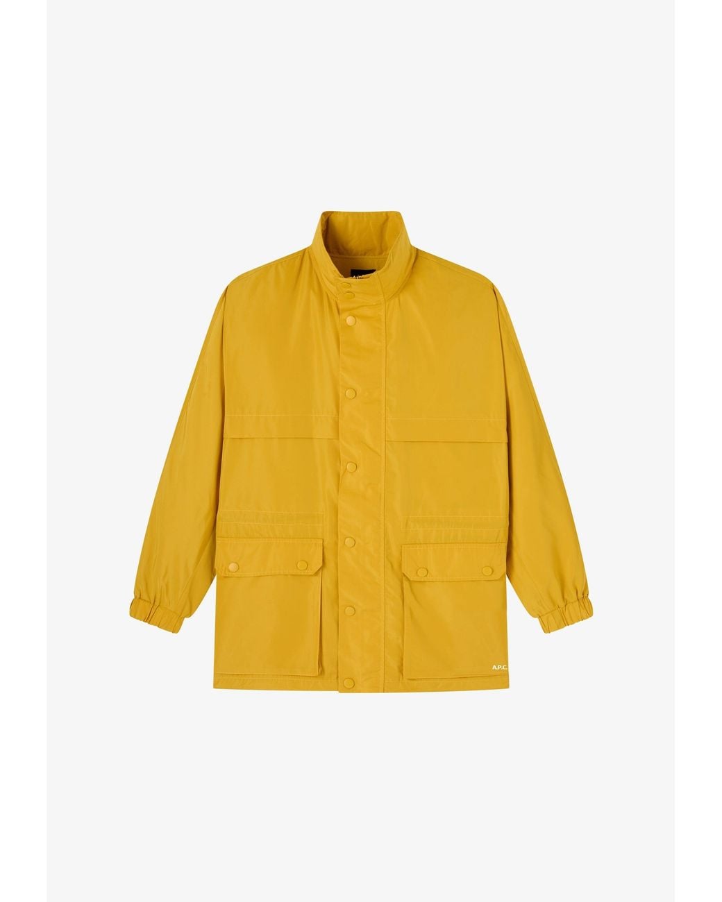 A.P.C. Yellow A. P.C. Valery Windbreaker Jacket Eag