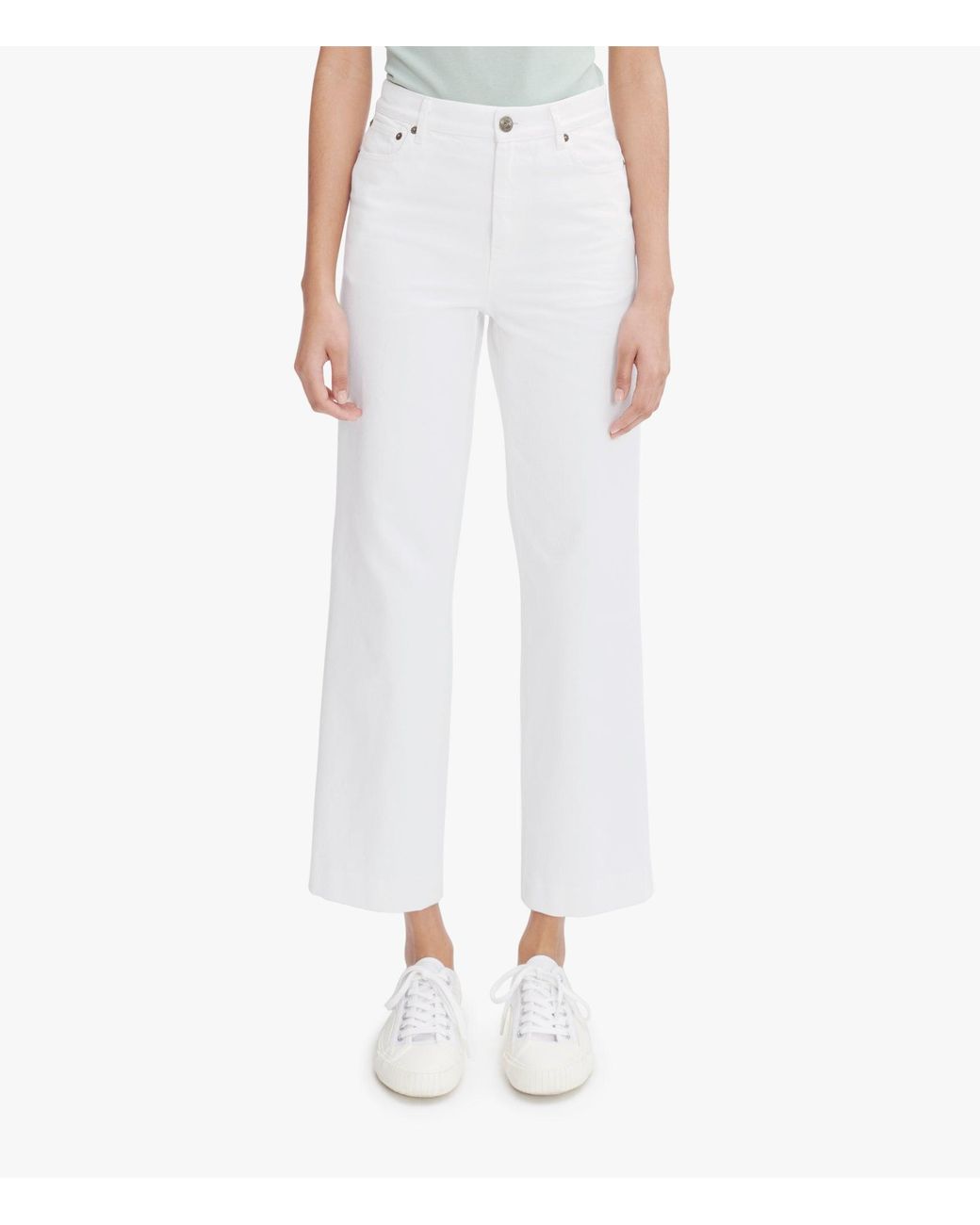A.P.C. A. P.c. Women's New Sailor Long Jeans Size: 24 In White