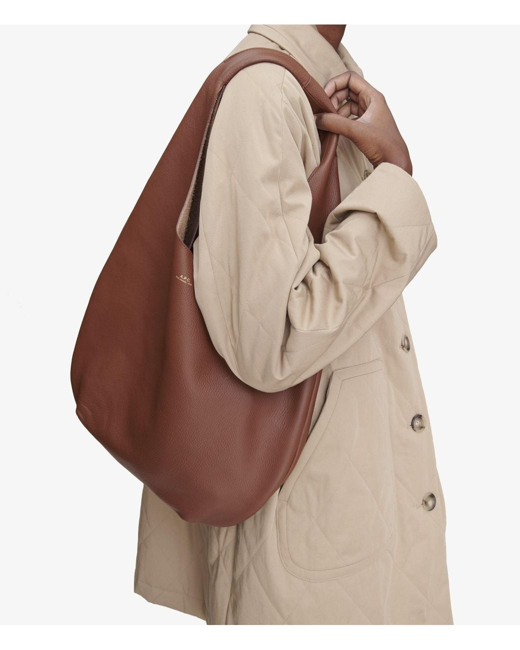A.P.C. Brown A. P.c. Women's Le Neige One Size In Hazelnut