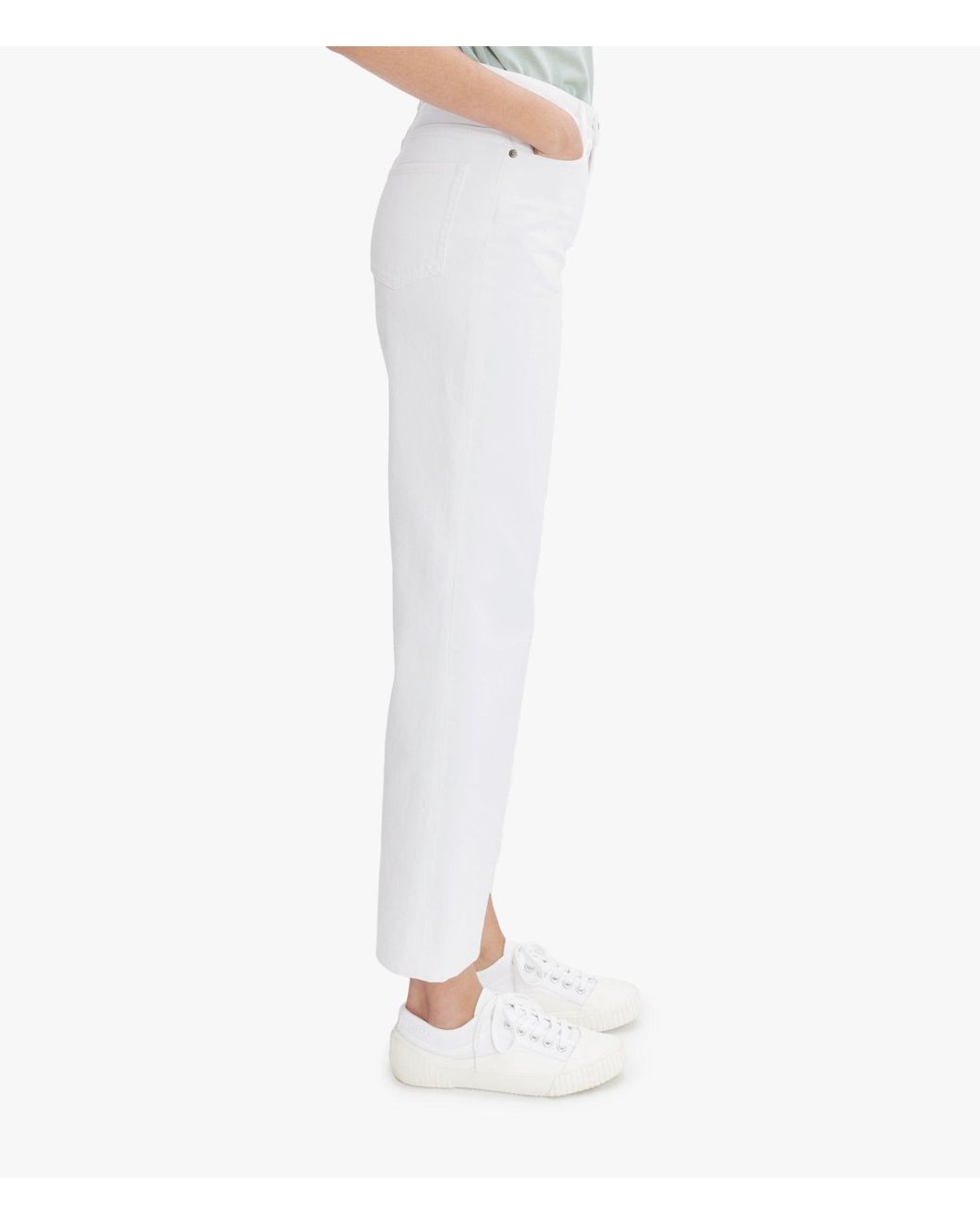 A.P.C. A. P.c. Women's New Sailor Long Jeans Size: 24 In White