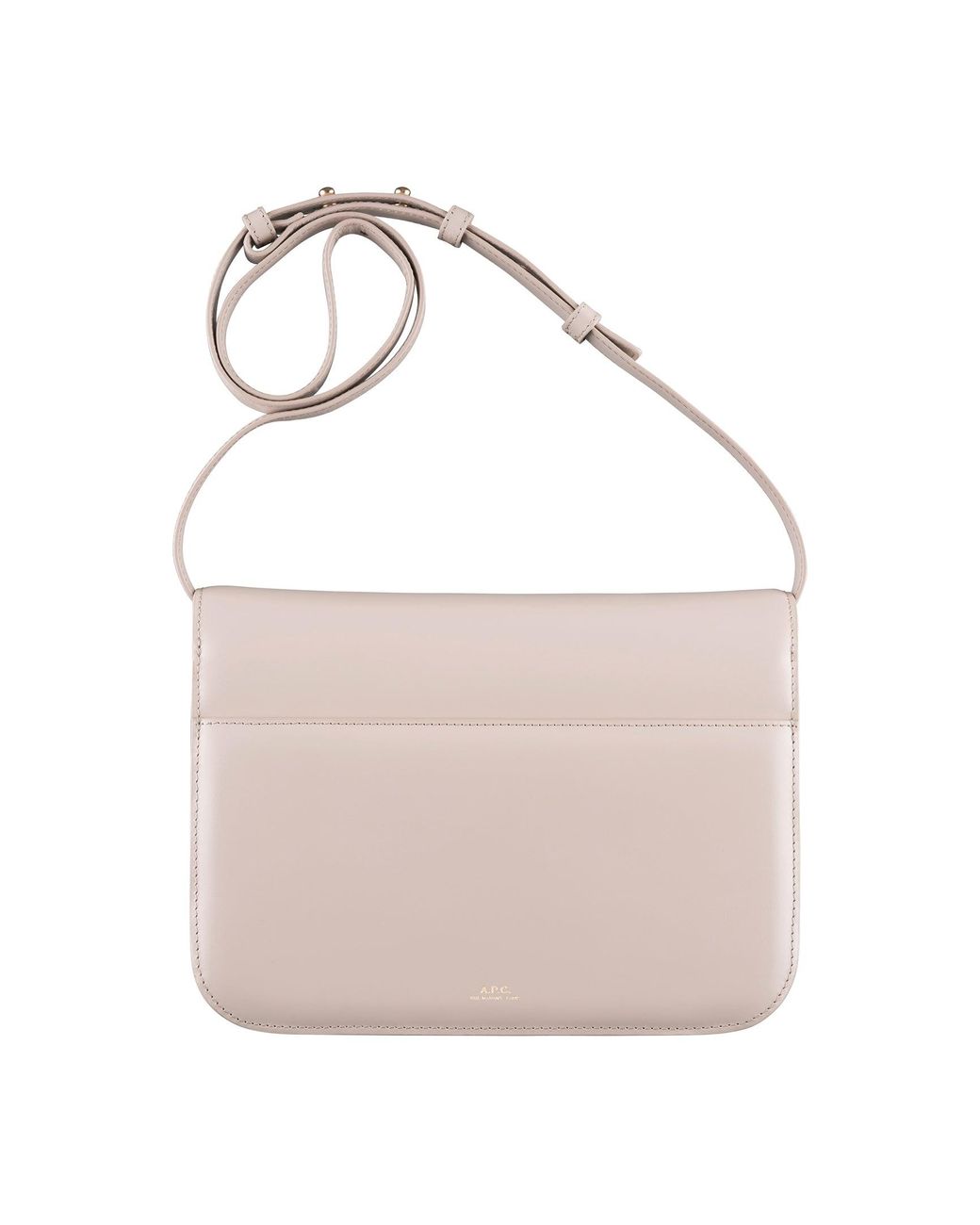 A.P.C. White A. P.c. Women's Astra Bag One Size In Moon Grey