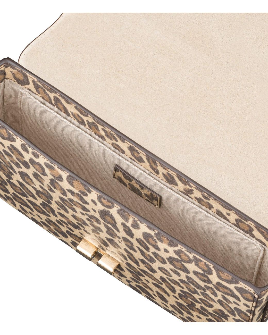 A.P.C. Metallic A. P.c. Women's Grace Shoulder Bag One Size In Leopard Print