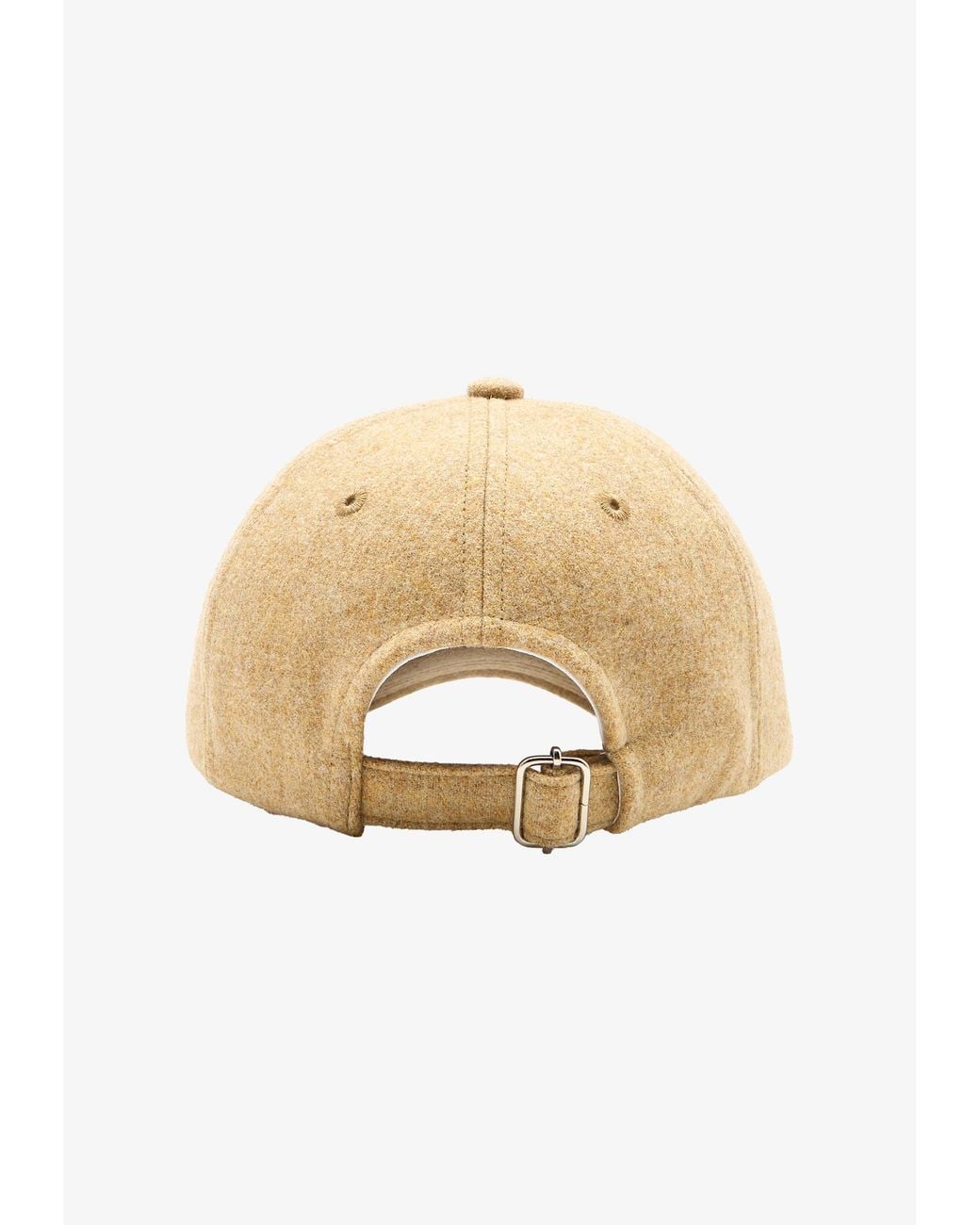 A.P.C. White A. P.c. Men's Charlie Baseball Cap Size: 54 In Beige for men