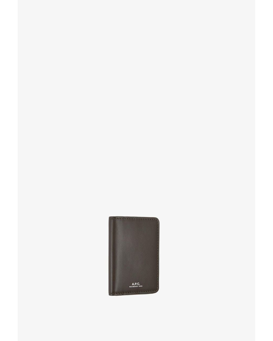 A.P.C. White A. P.C. Stefan Cardholder One Size Kbe for men
