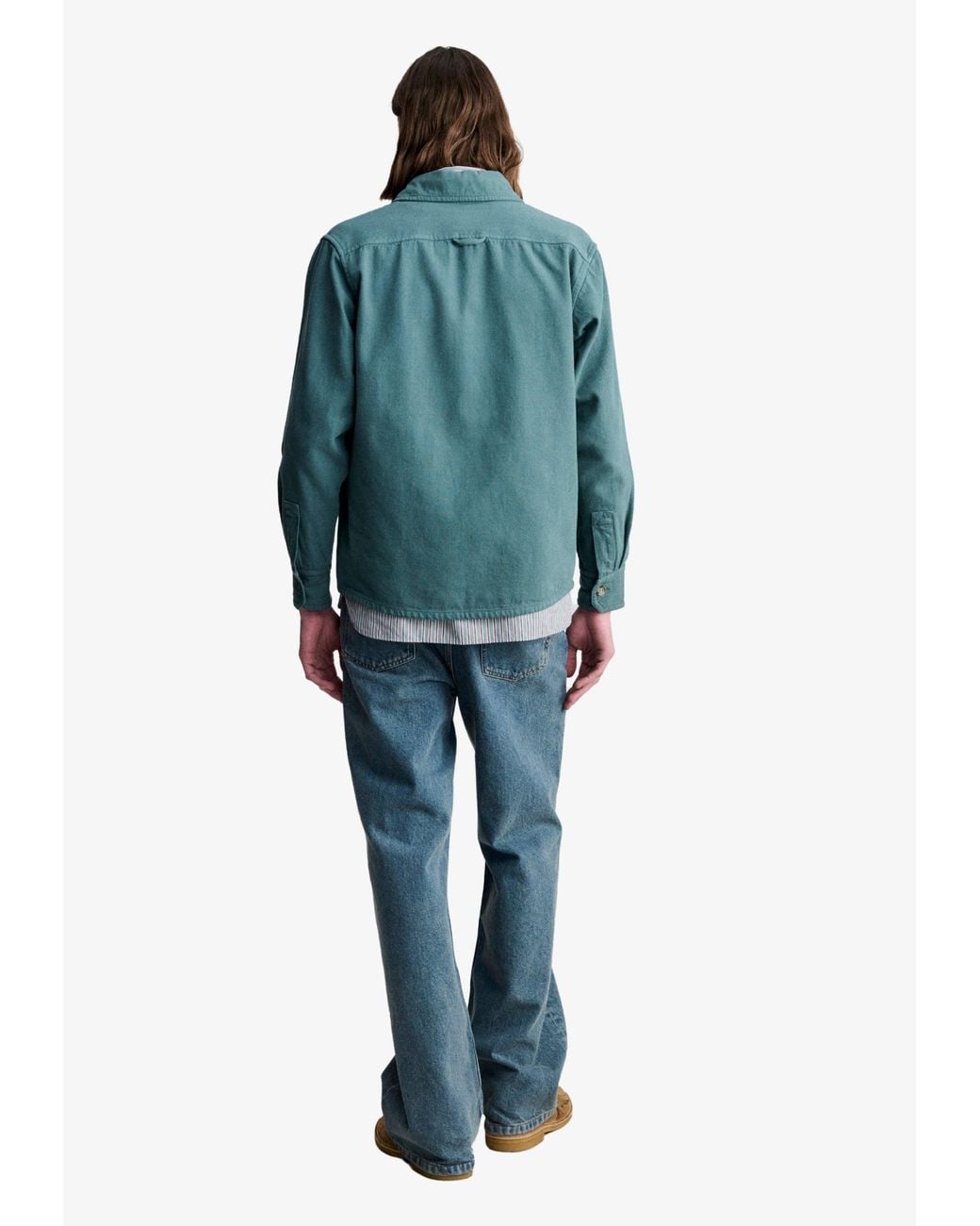 A.P.C. Green A. P.C. Basile Overshirt for men