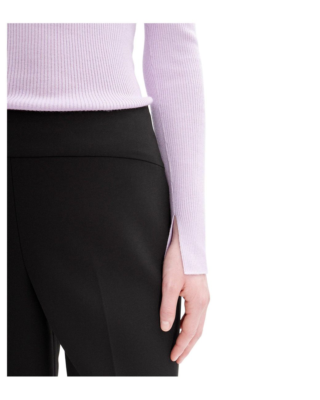 A.P.C. Purple A. P.c. Women's Nicole Sweater Size: Medium In Parma Violet