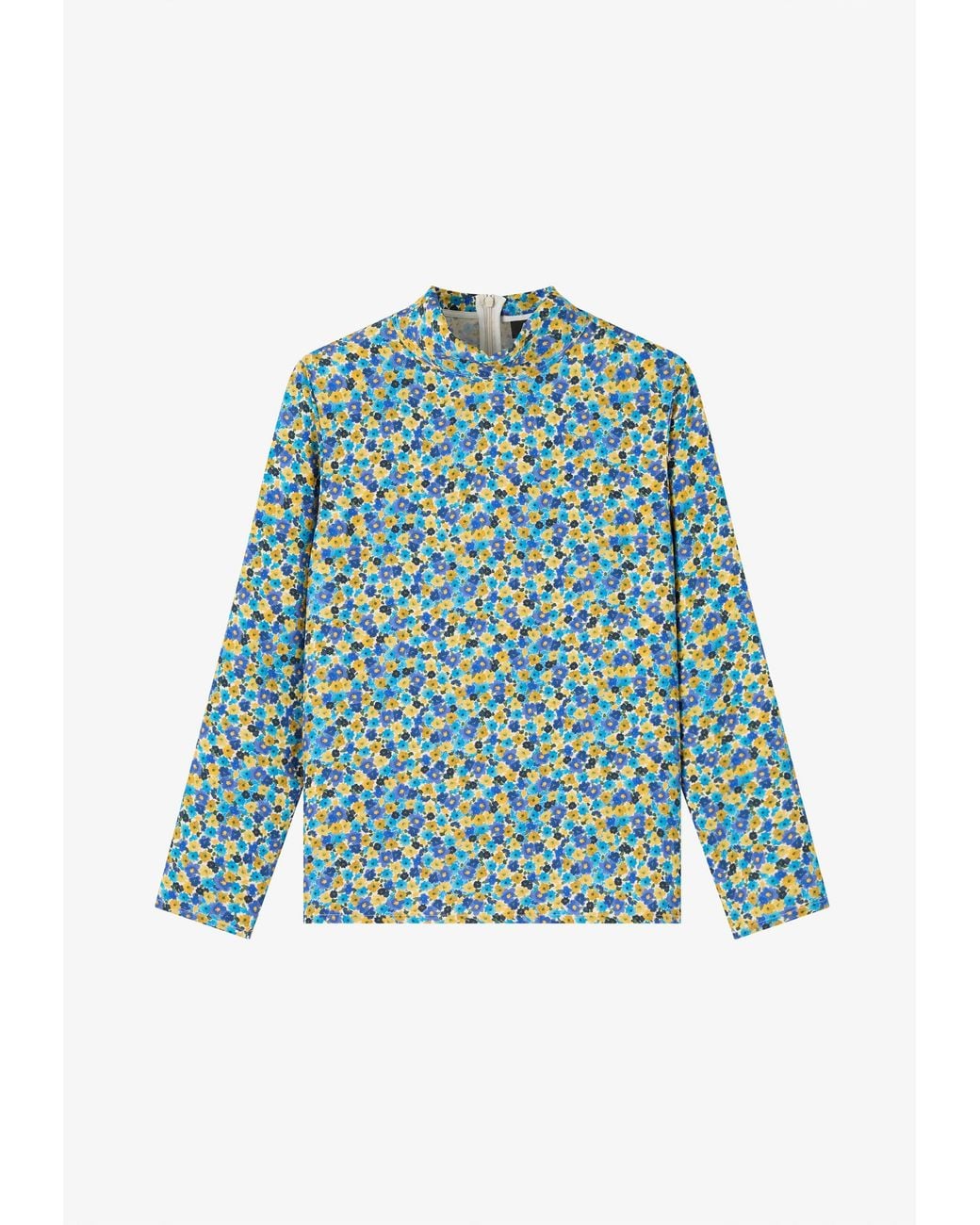 A.P.C. Blue A. P.C. Jeanne Blouse