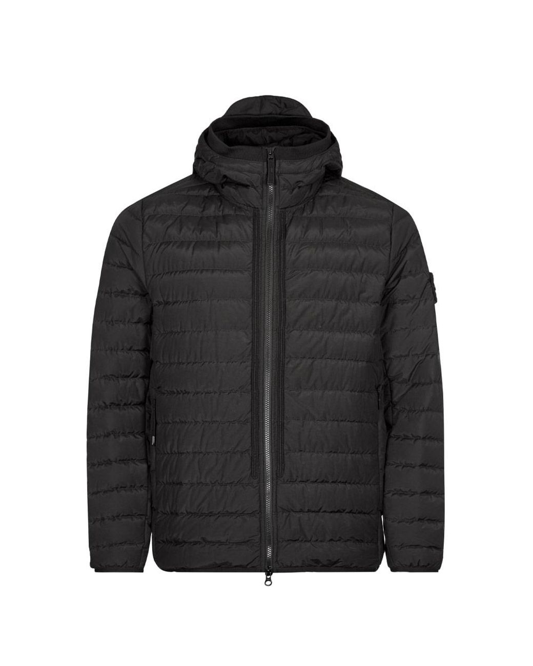 Stone Island 0-cotton R Nylon Tela Jacket in Black for Men