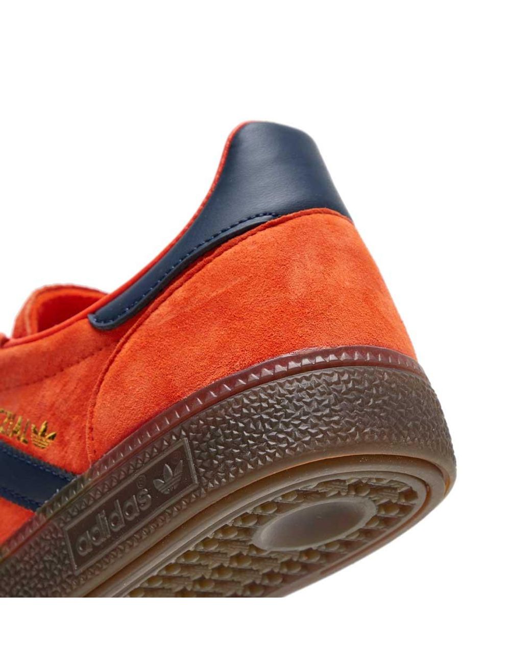 adidas Handball Spezial Trainers - Orange / Navy in Red for Men | Lyst