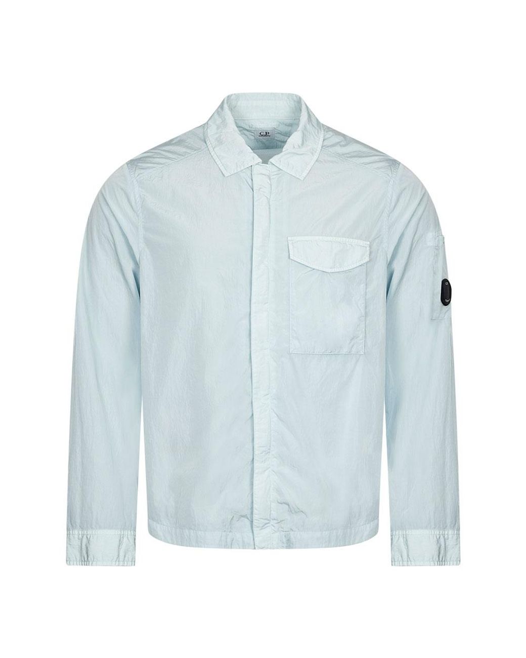 Cp company deals overshirt blue
