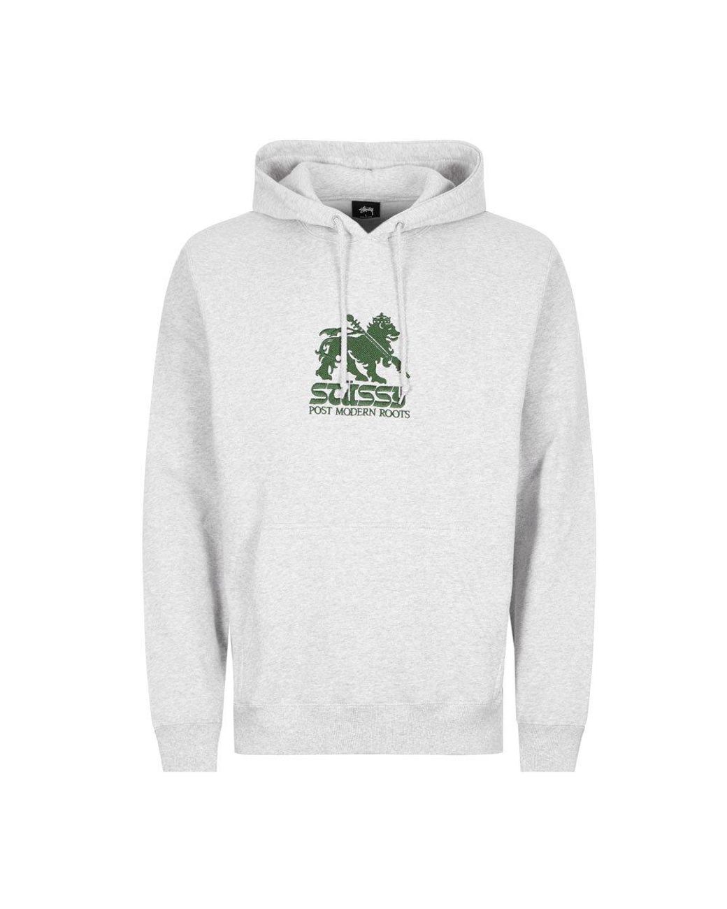 stussy lion hoodie