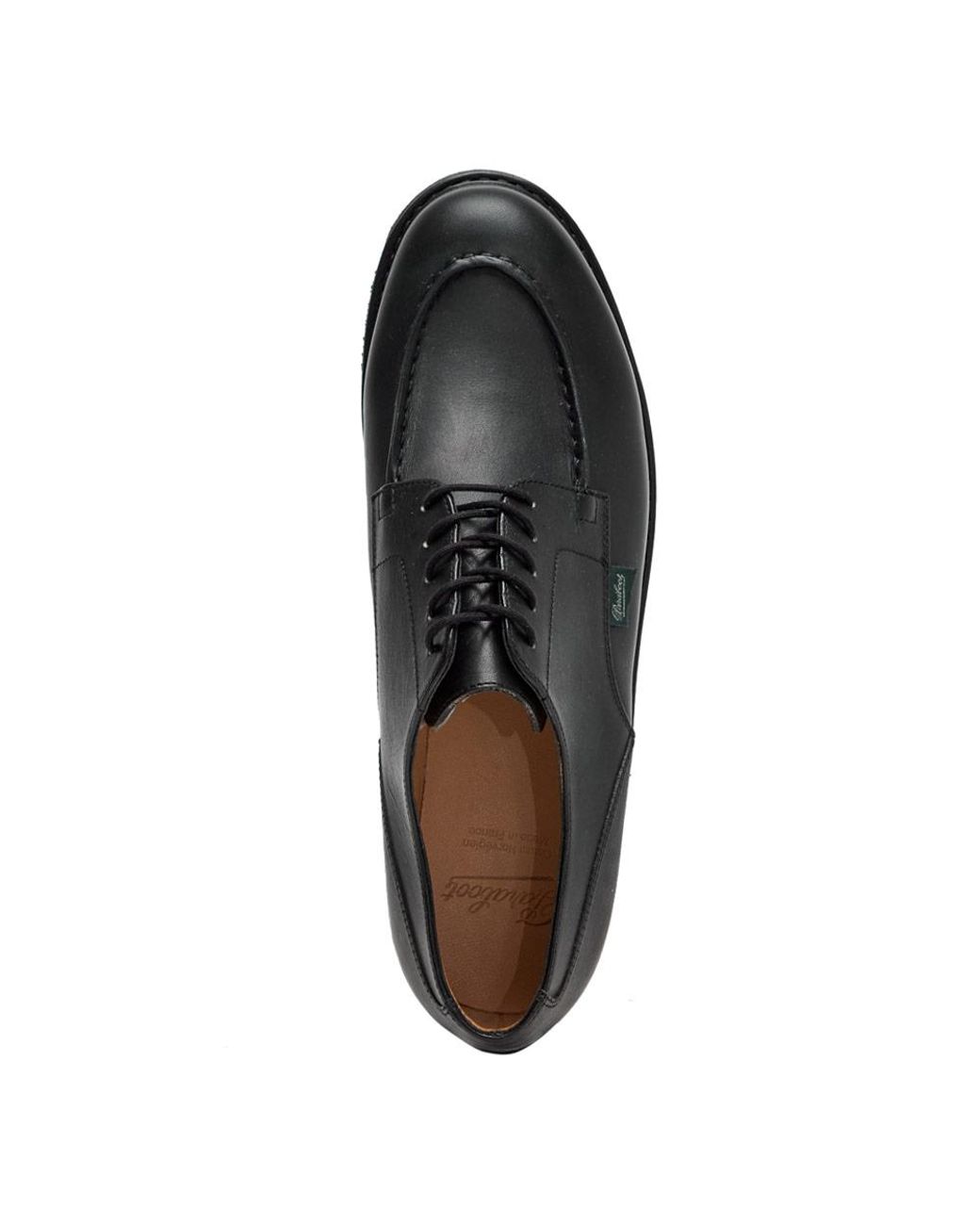 Paraboot Leather Chambord Shoes in Black/Black (Black) for Men - Save 62% |  Lyst
