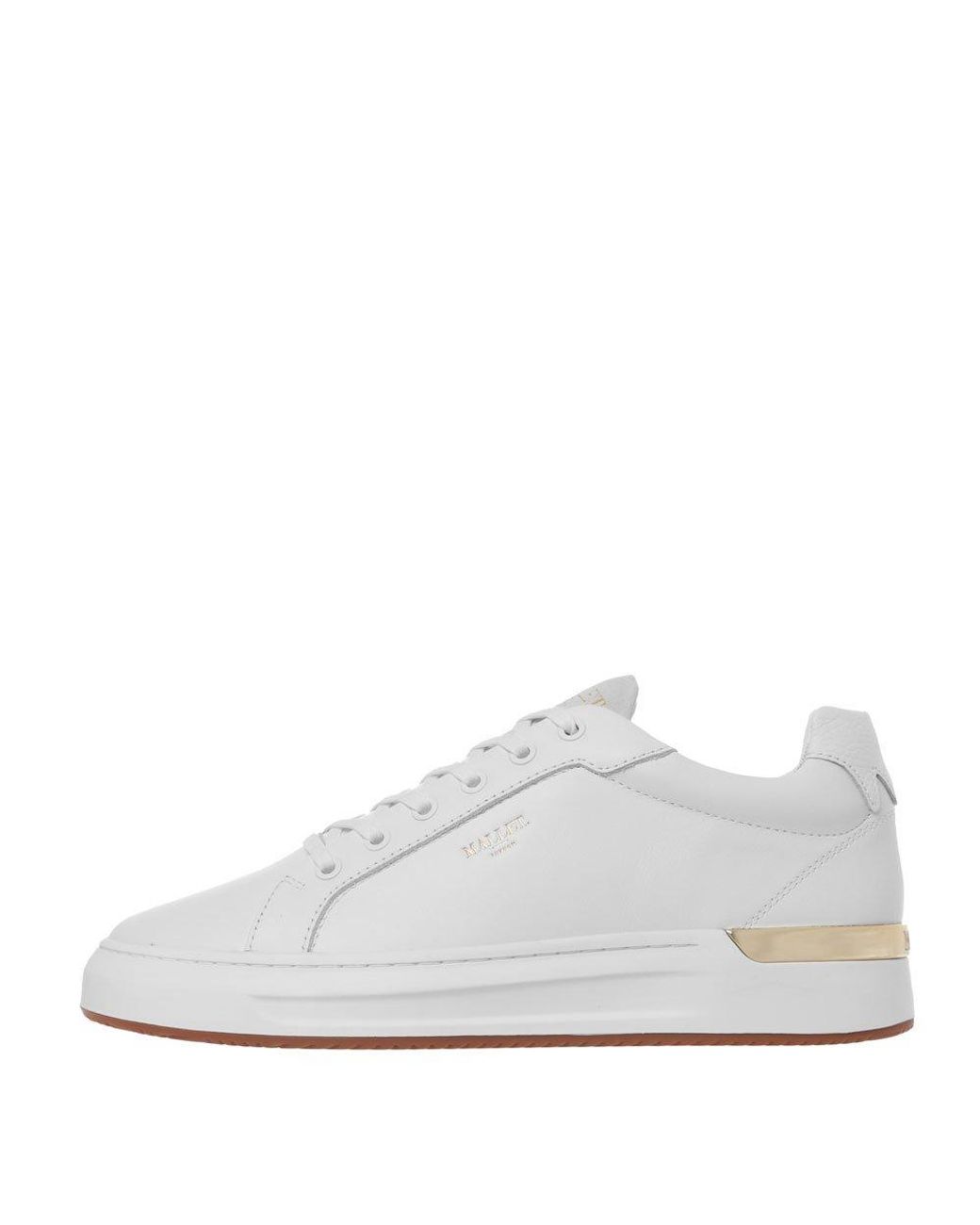 mallet grftr leather trainers