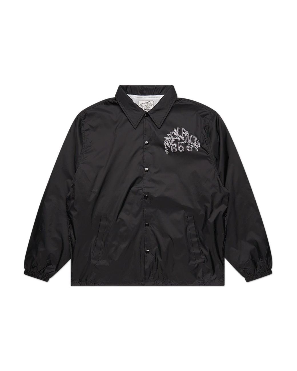 Wacko Maria 'neck Face' Coach Jacket in Black for Men | Lyst UK