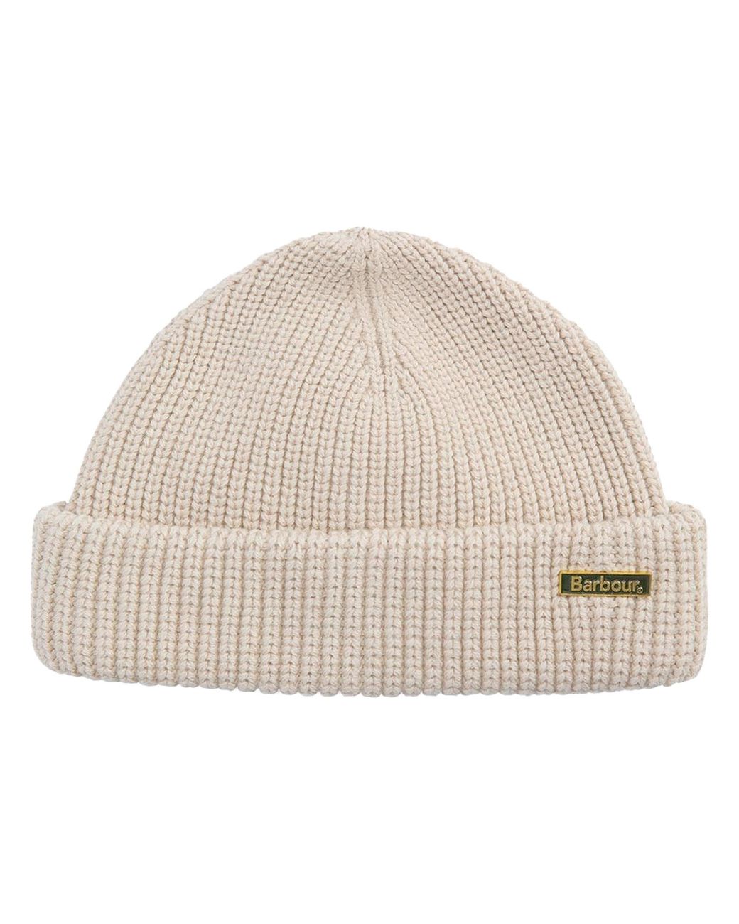 Barbour Natural Mosely Fishermen Beanie for men