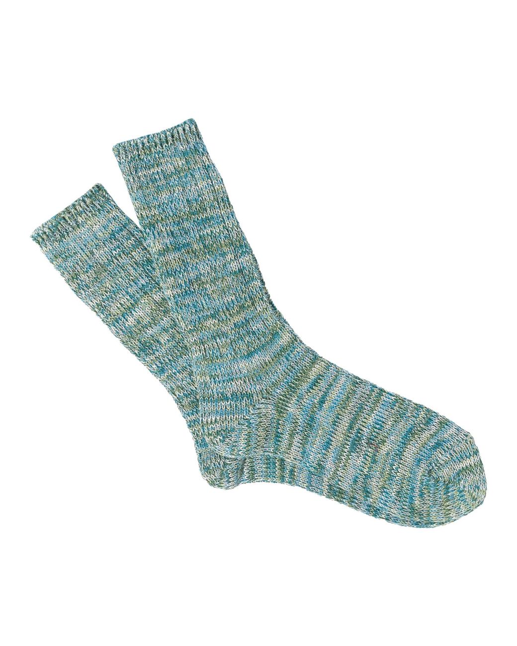 Anonymous Ism Blue 5 Colour Mix Crew Socks for men