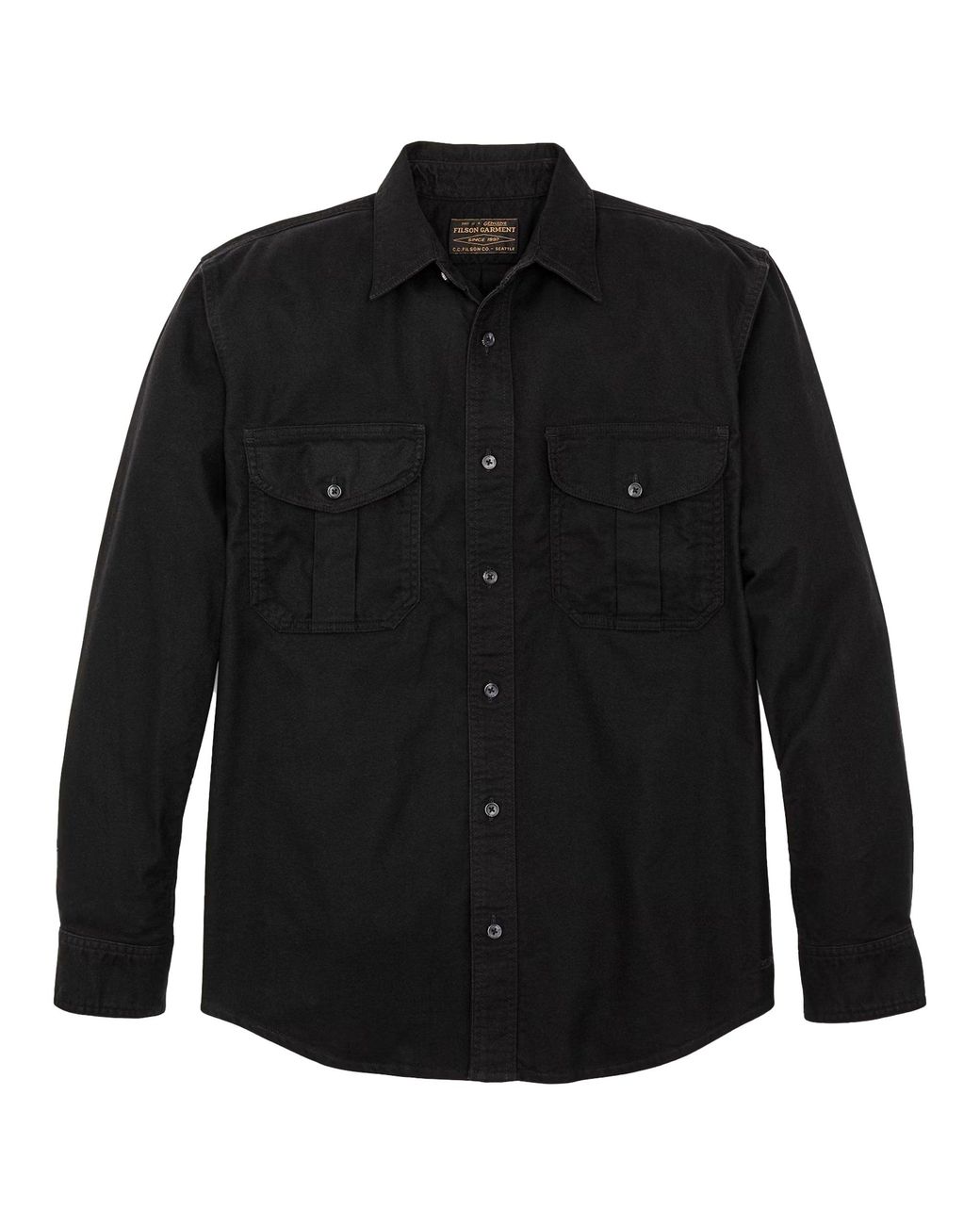 Filson Black Alaskan Guide Shirt for men