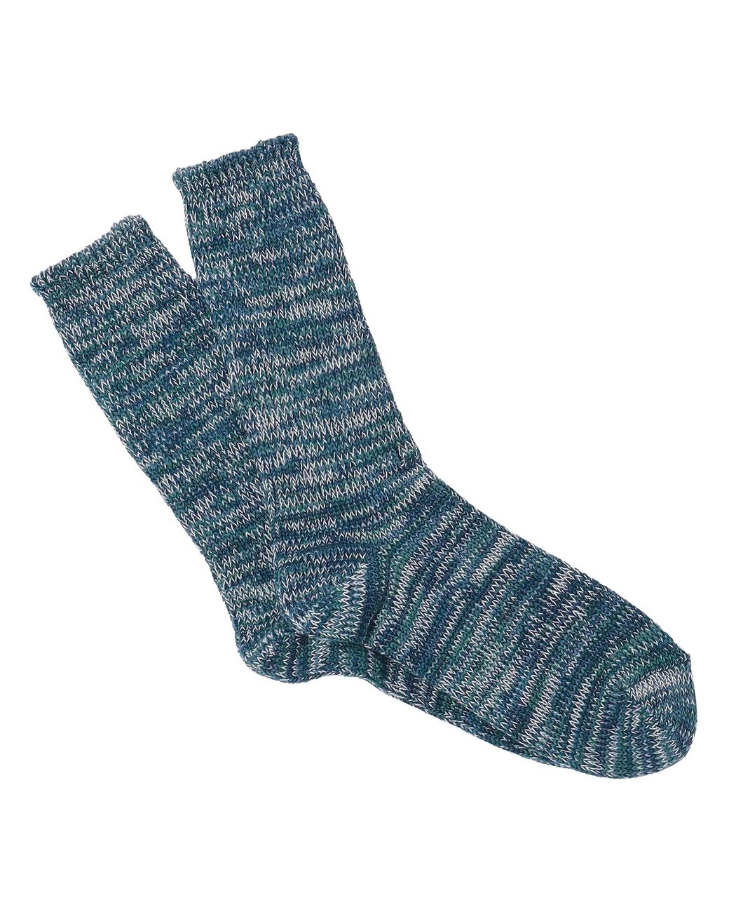 Anonymous Ism Blue 5 Colour Mix Crew Socks for men