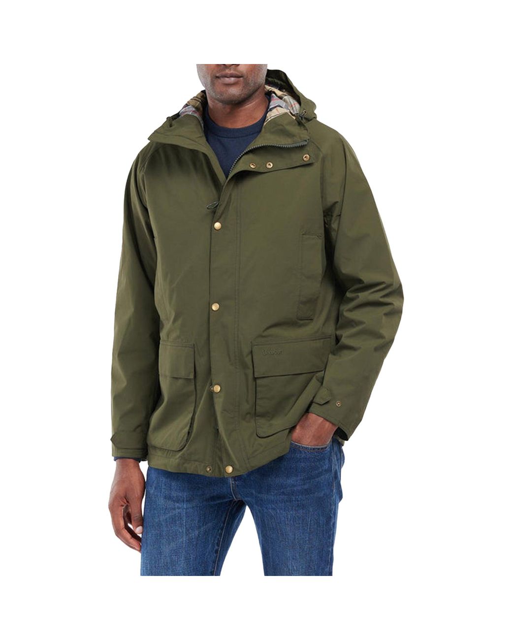 Barbour Waterproof Hooded Bedale Jacket- Olive in Green for Men | Lyst