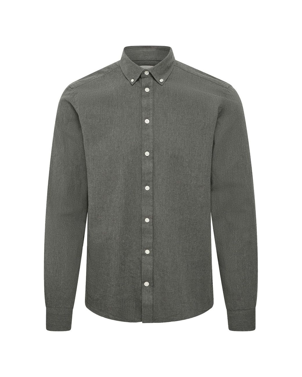 Casual Friday Gray Anton Fil A Fil Shirt for men