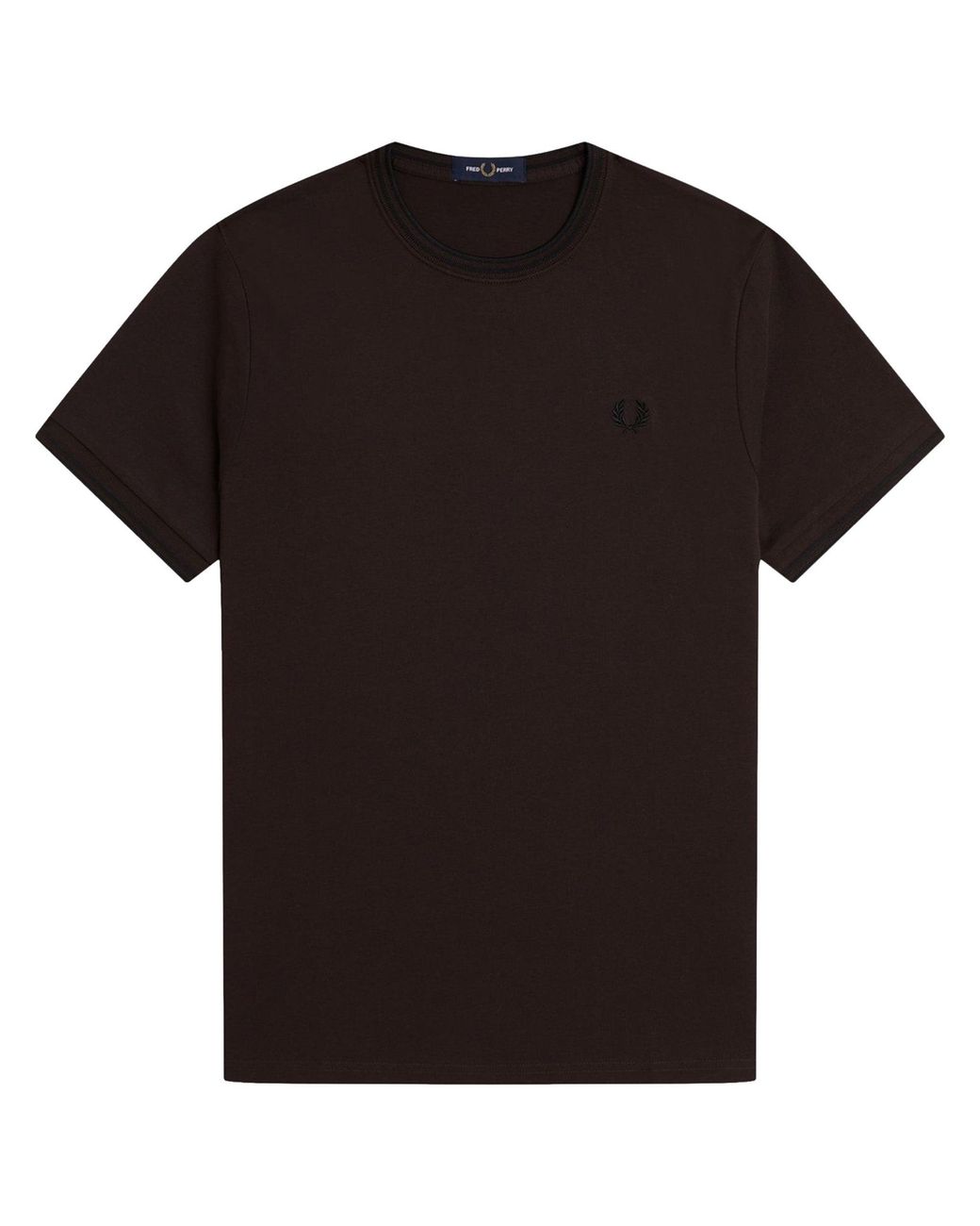 Fred Perry Black Twin Tipped T-Shirt for men