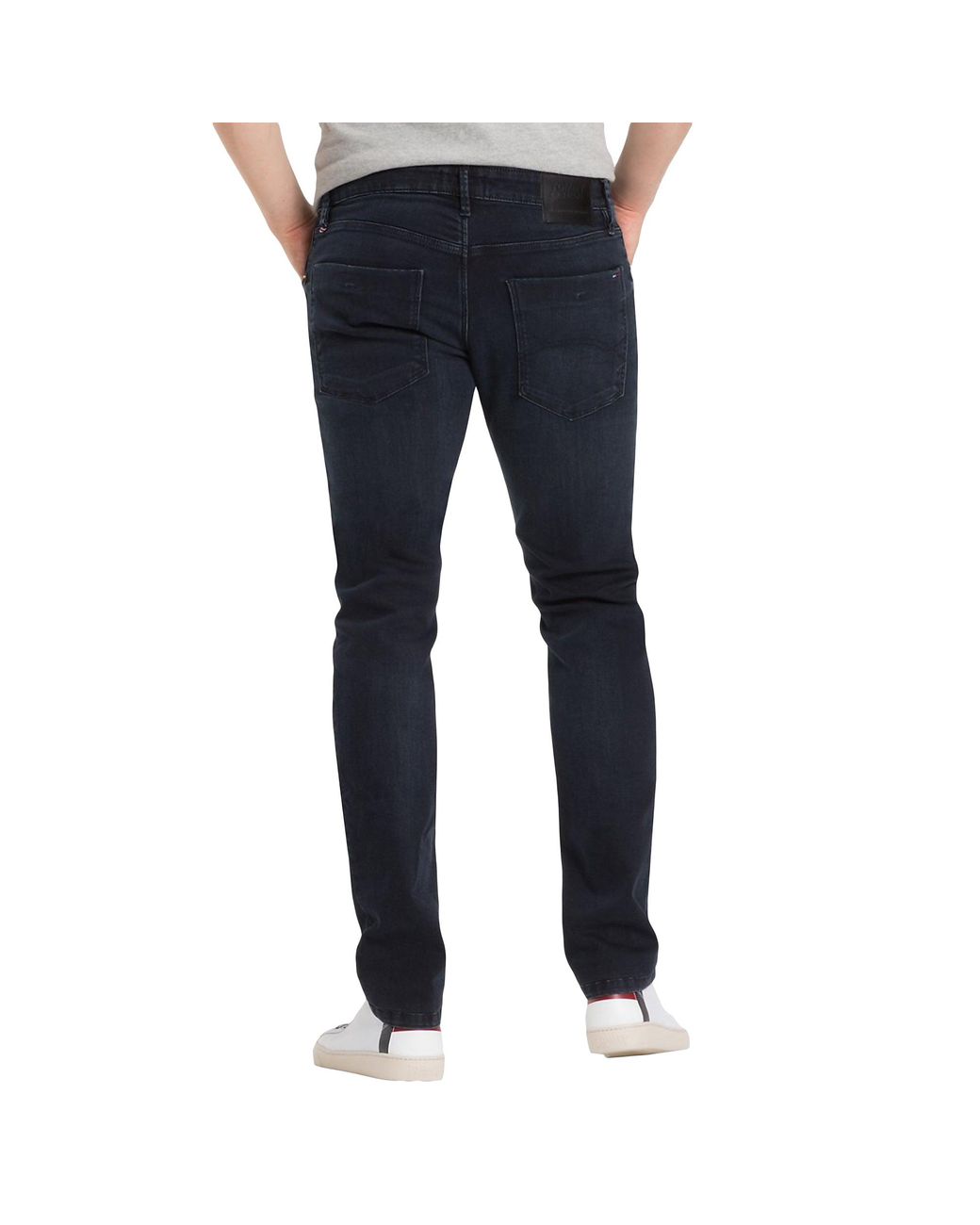Tommy Hilfiger Denim Dark Wash Slim Fit Jeans in Blue for Men | Lyst
