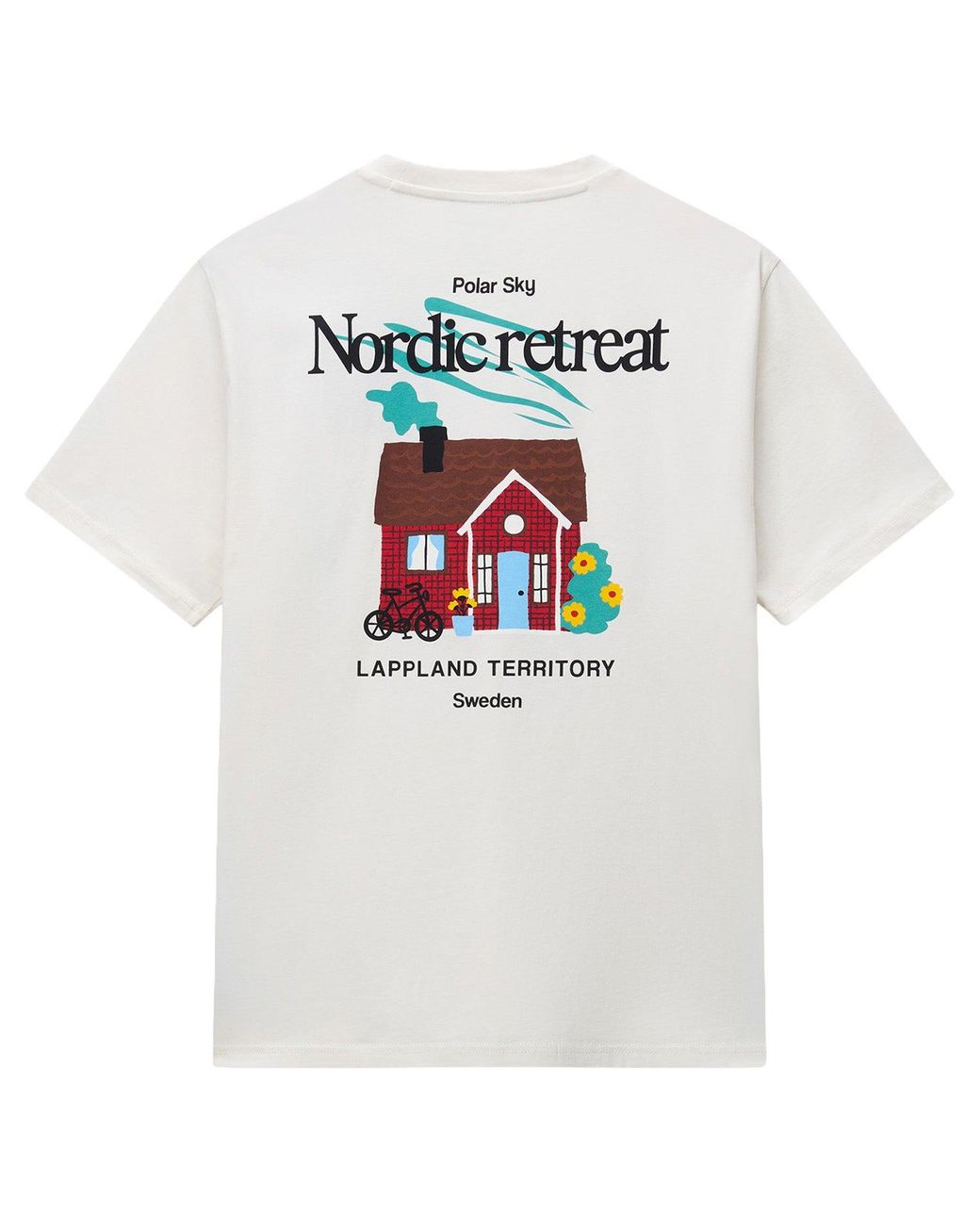 Napapijri White S-Swhol Nordic Retreat T-Shirt for men