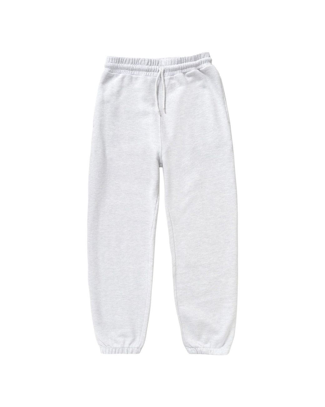 Power Goods White Loopback Sweat Pants for men