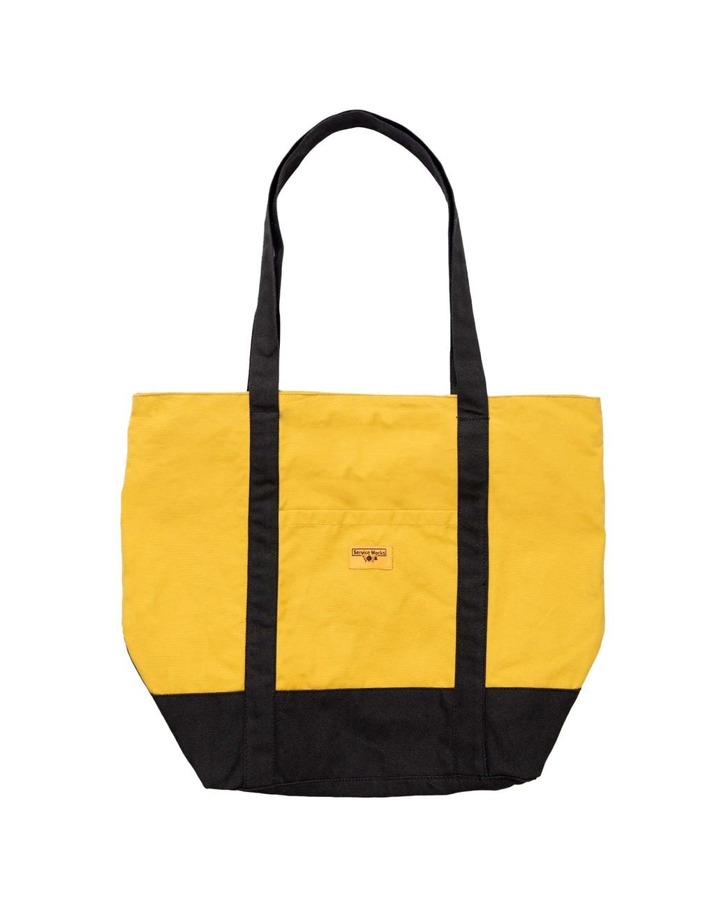 Service Works Yellow Tote Bag for men