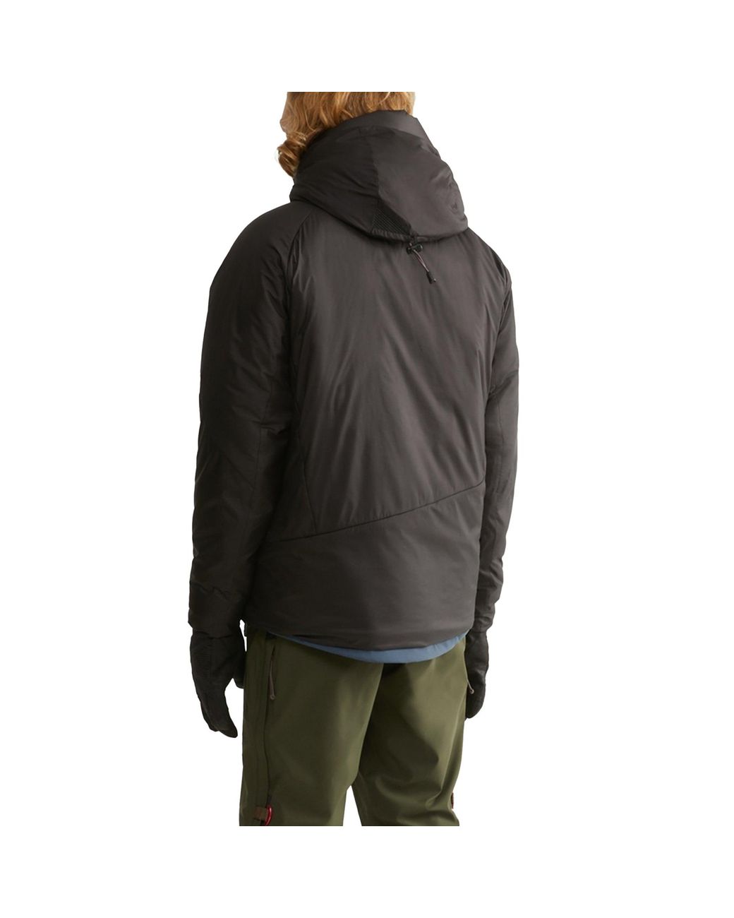 Klattermusen Black Klattermusen Lodyn Hooded Jacket for men