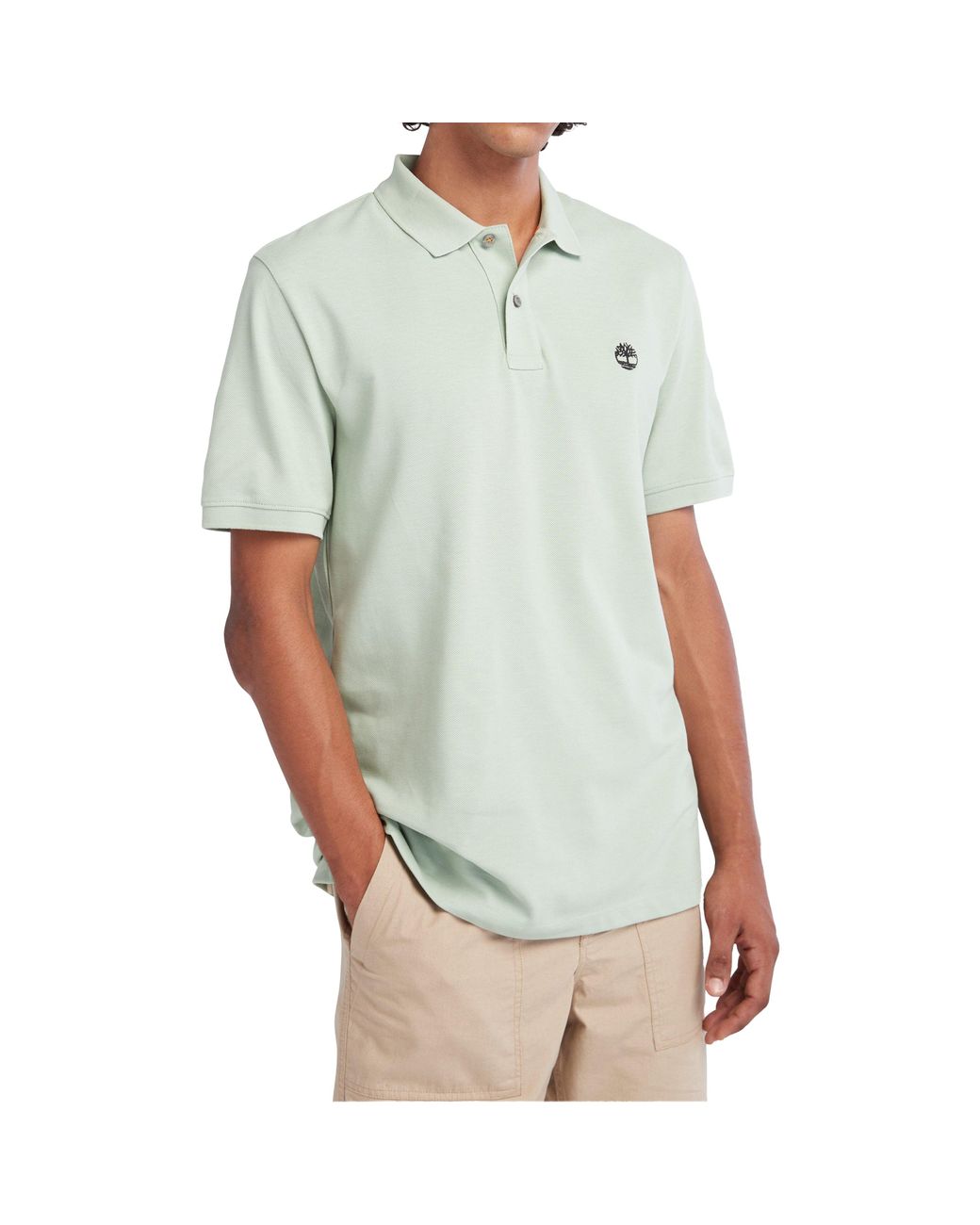 Timberland Millers River Pique Polo in Green for Men | Lyst