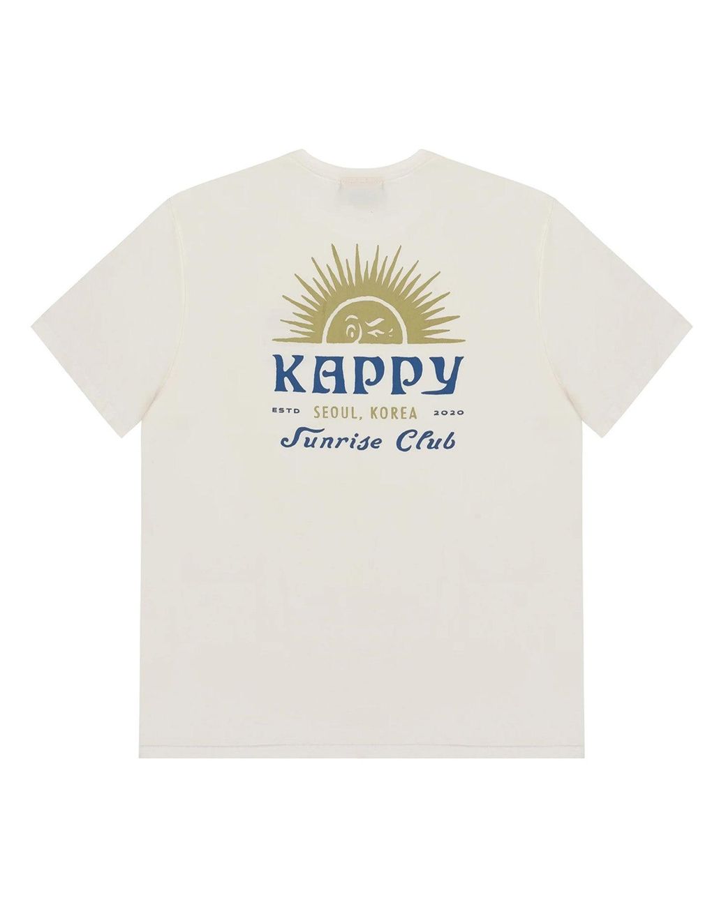 KAPPY DESIGN White Sunny Wink T-Shirt for men