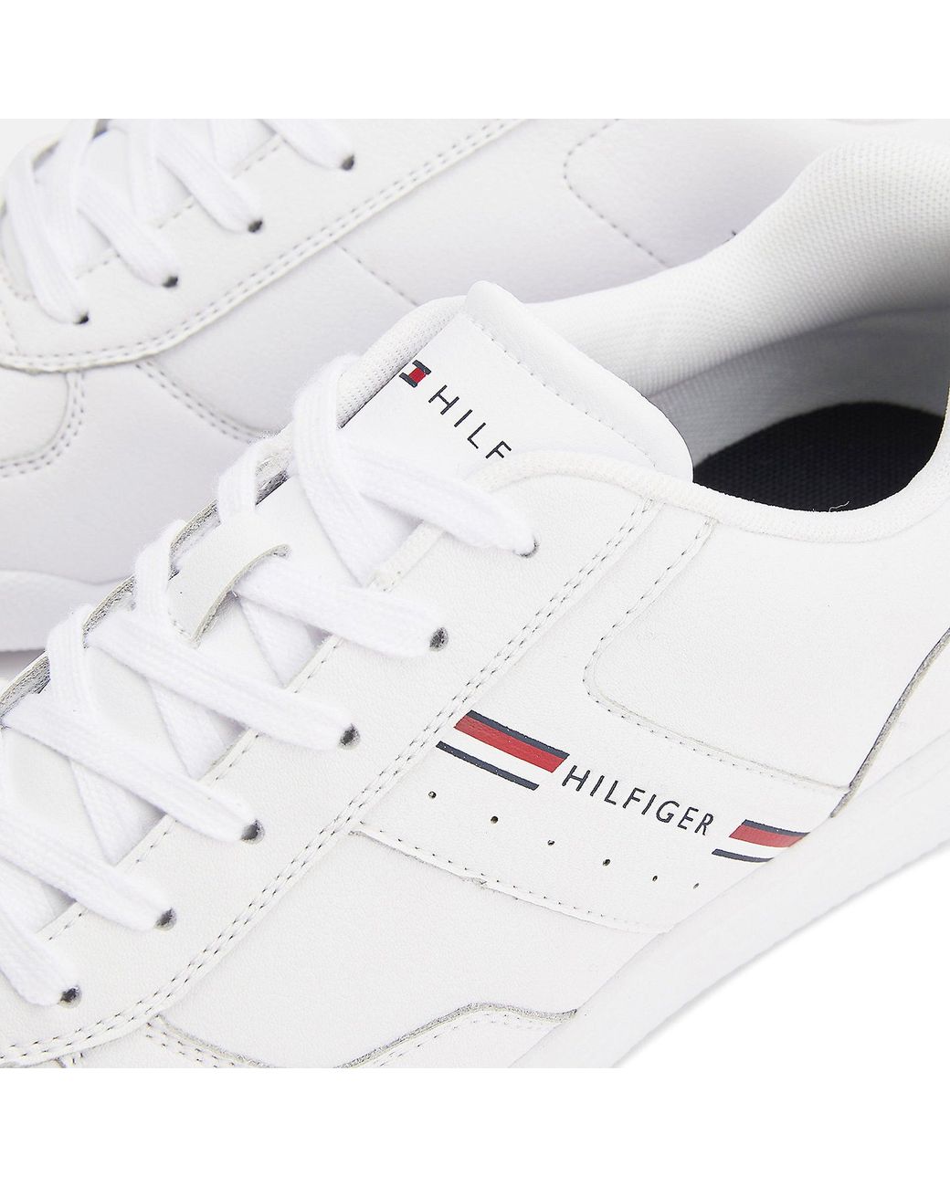 lightweight leather sneaker tommy hilfiger