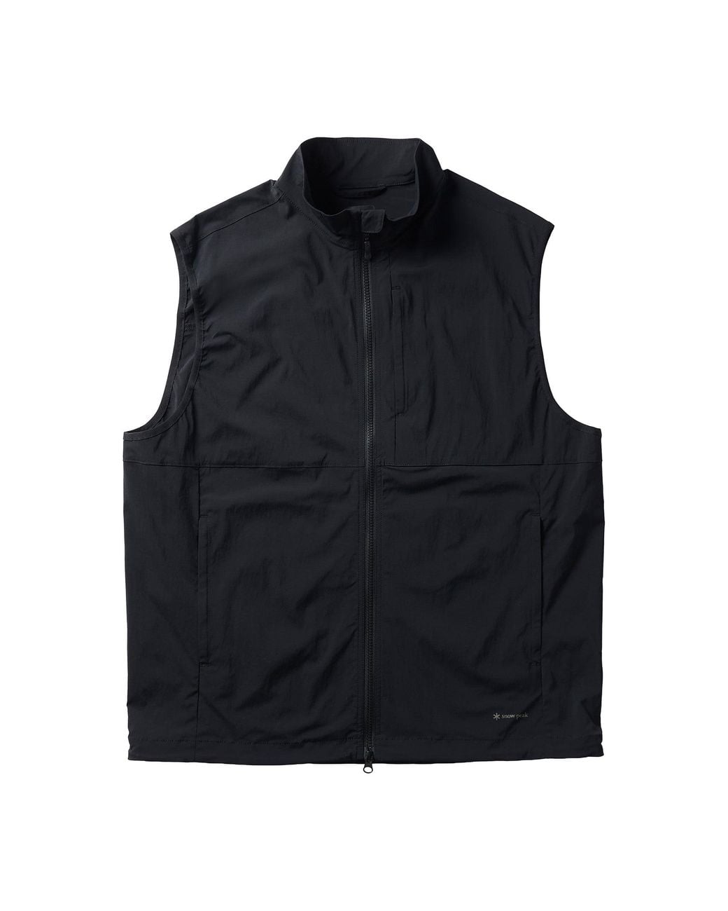 Snow Peak Black Nsd Utility Vest for men