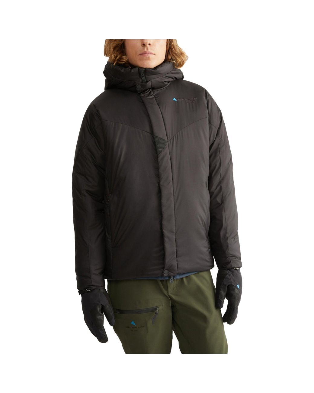 Klattermusen Black Klattermusen Lodyn Hooded Jacket for men