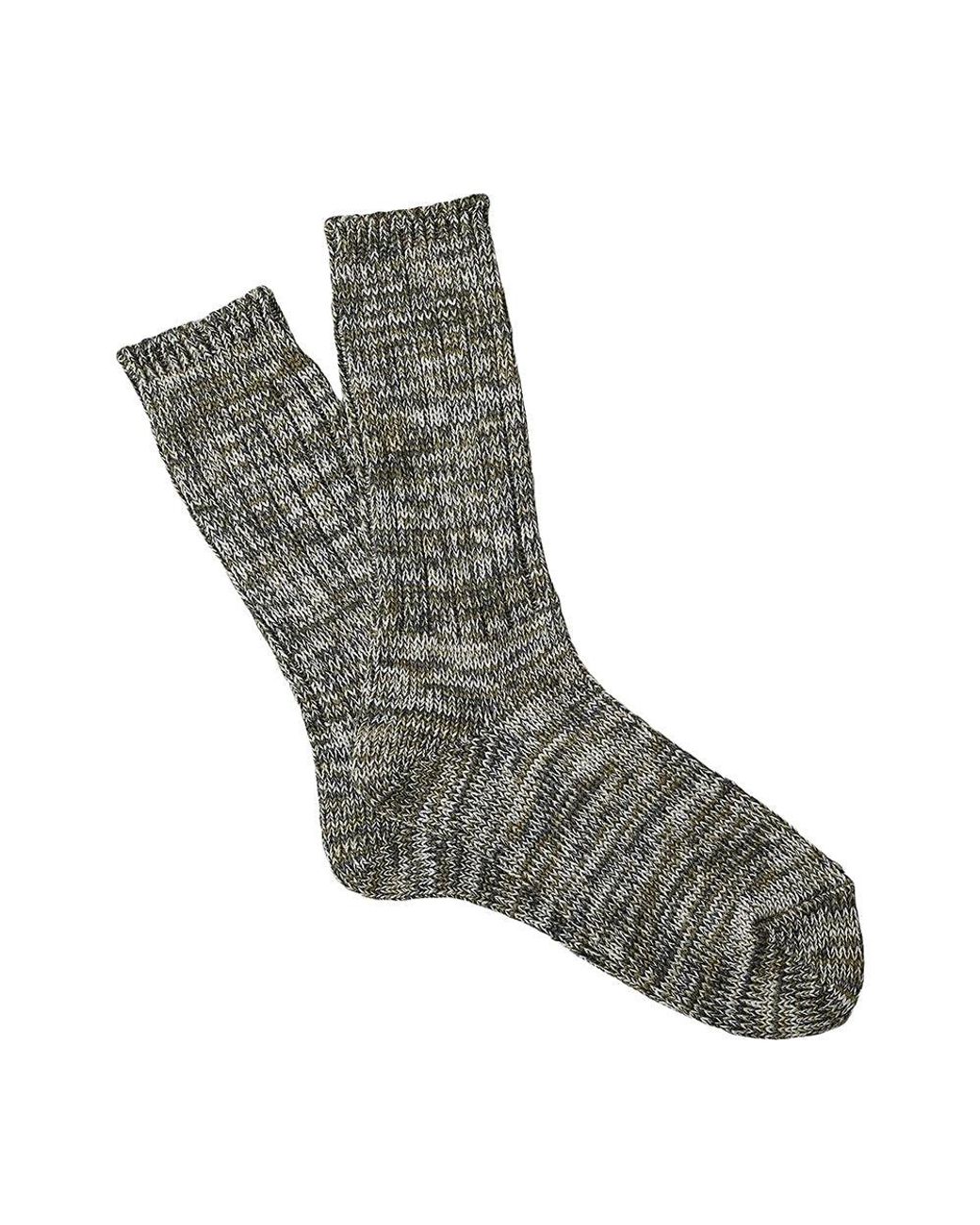 Anonymous Ism Gray 5 Colour Mix Crew Socks for men